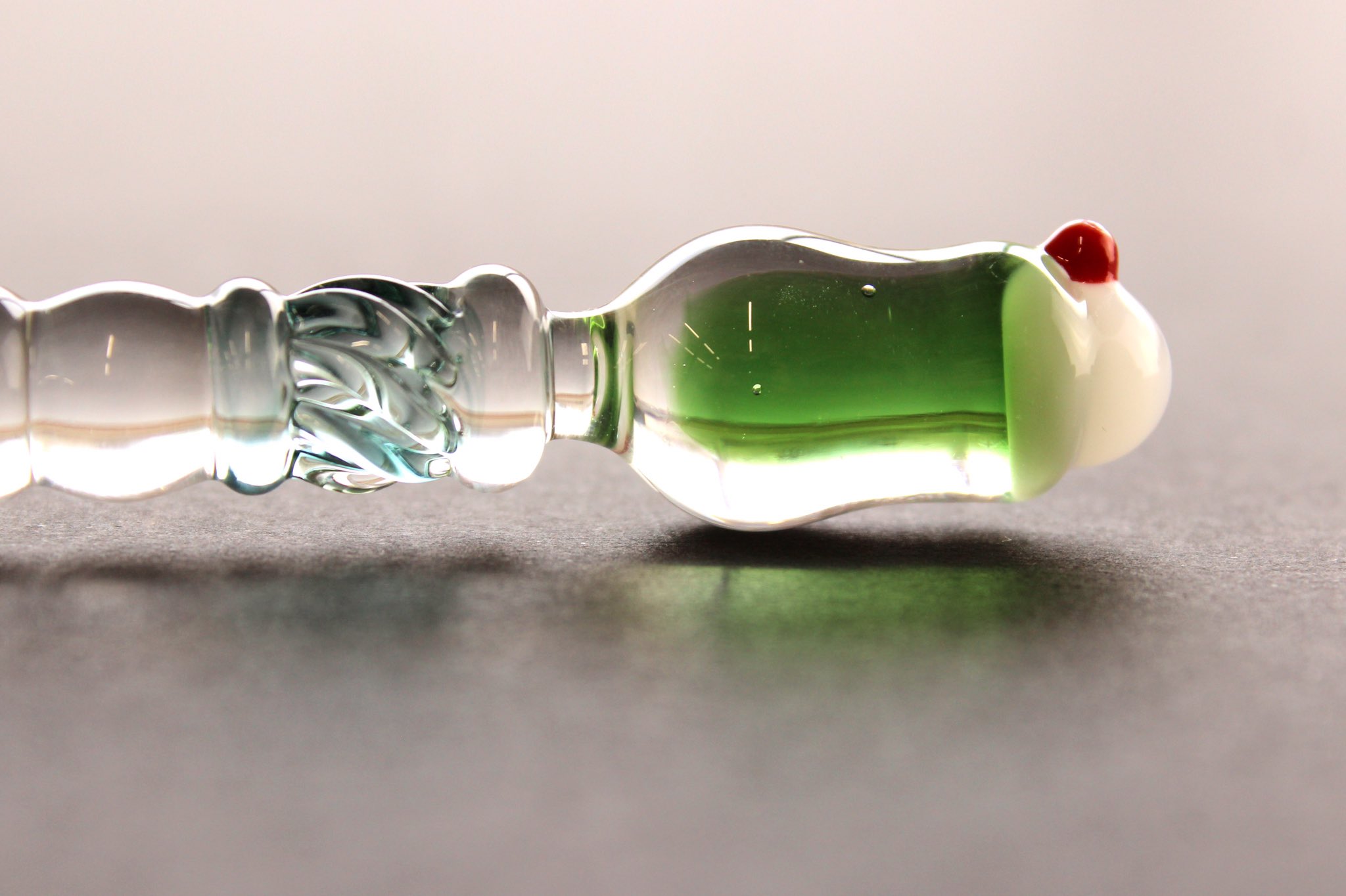 恋するガラスペンクリームソーダグリーン paraglass フルカワ雑貨店