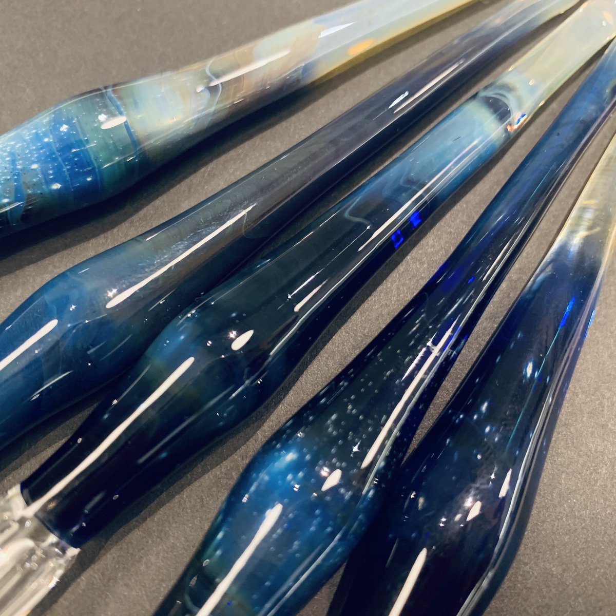 aun✖︎KA-KU ガラスペン つきあかり FM 未使用 ガラスペン aun✖︎KA-