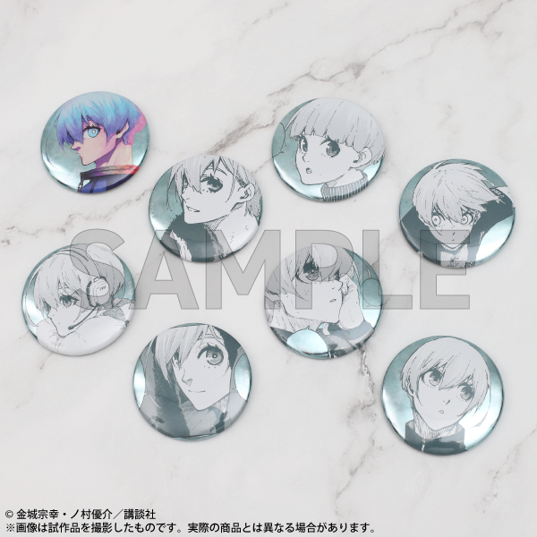 ブルーロック ブルロ展 ブルーロック展 氷織羊 氷織 缶バッジ 【公式通販】