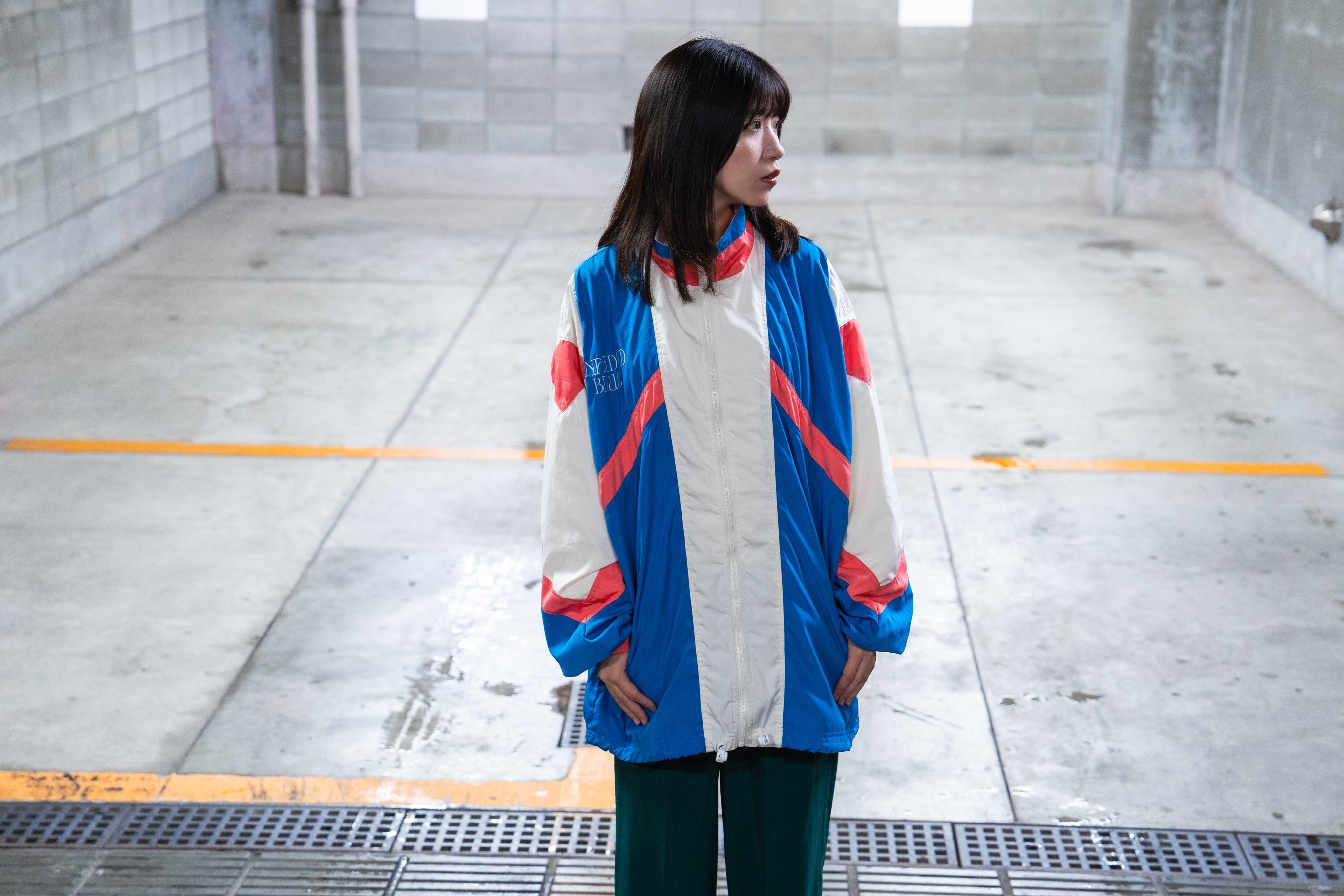 キタニタツヤ UNFADED BLUE ナイロンジャケット XL キタニタツヤ