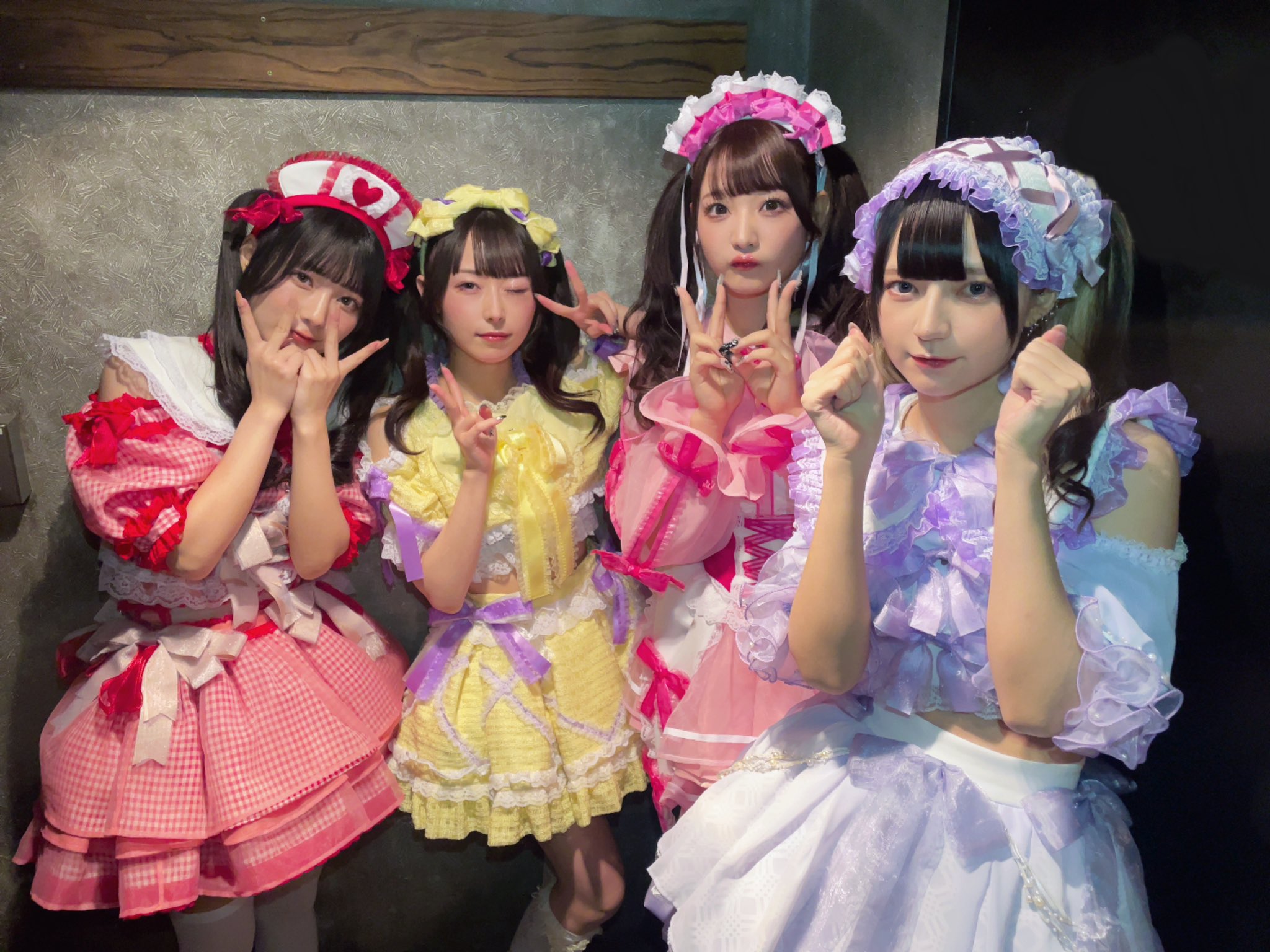 きゅるして チバゆな ツインテールは20歳まで 衣装ランチェキ