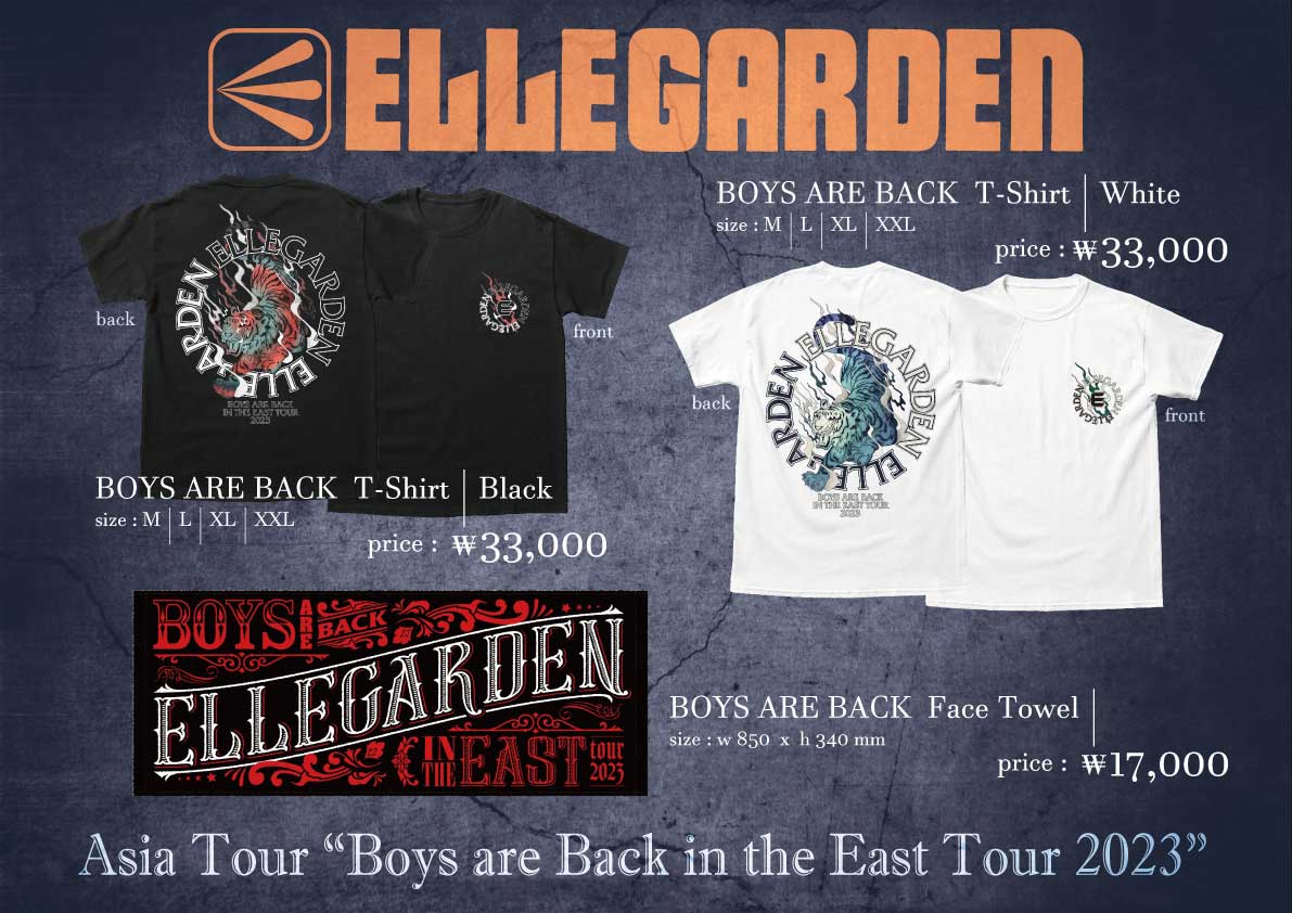 激レア】ELLEGARDEN Tour 2004 バンドTシャツ 激レア】ELLEGARDEN Tour