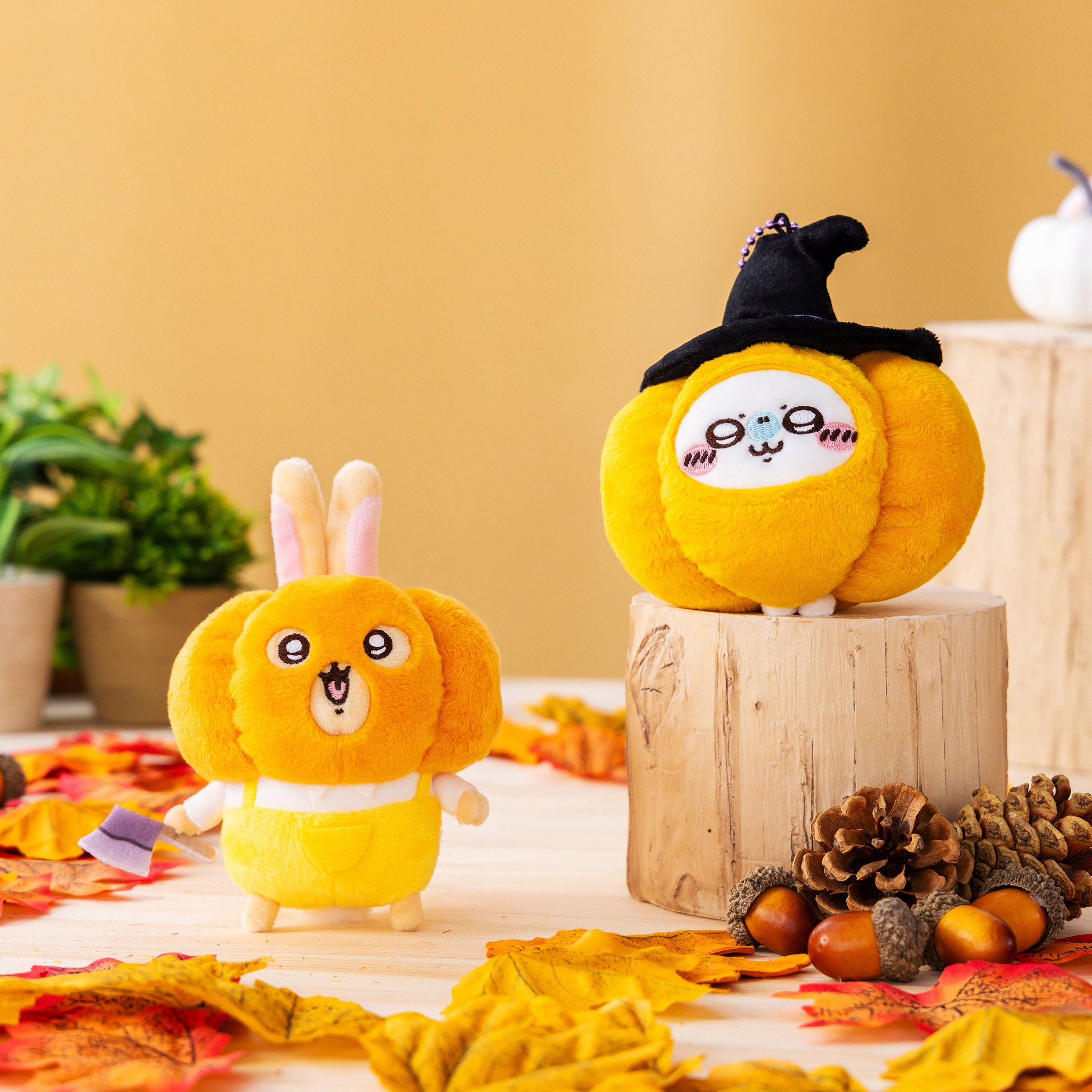 お値下げ中】ちいかわ 仮装たのしい〜！ゾンビ マスコット カボチャな