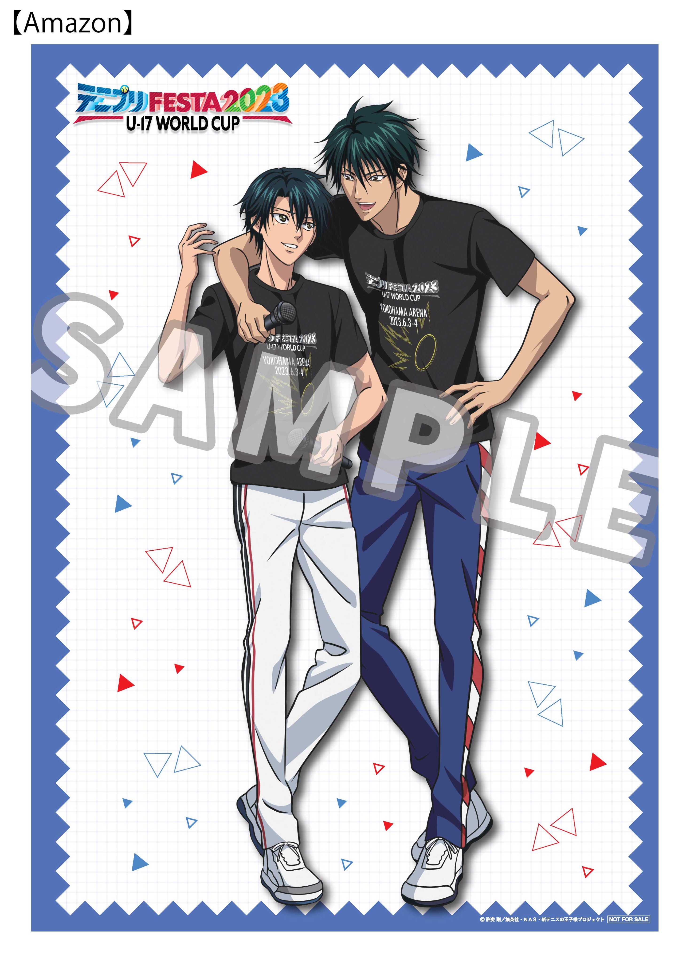 新テニスの王子様 テニプリ 不二周助 手塚国光 A4クリアポスター