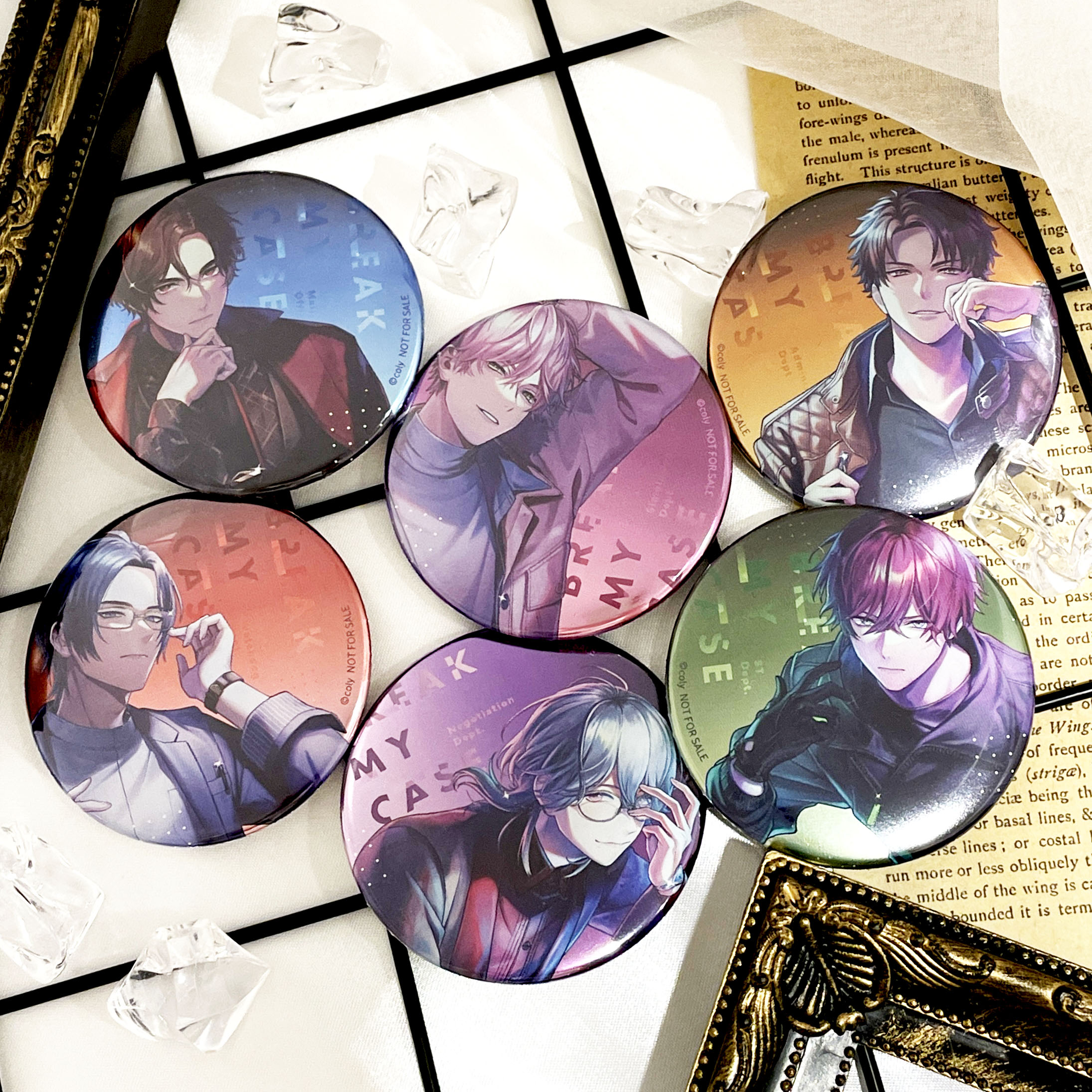 ブレマイ 缶バッジ 御門 尊 24個 セット 【公式通販】