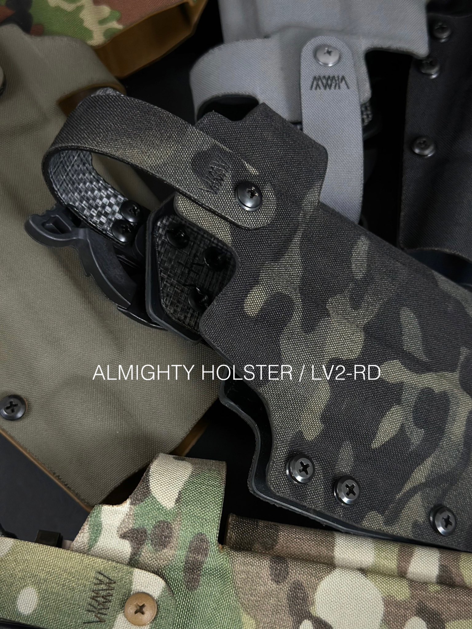 Volk Tactical Gear ALMIGHTY HOLSTER ブラック