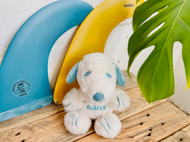 ハワイ Hawaii 日焼けスヌーピーサーファー ぬいぐるみ ハワイ発の