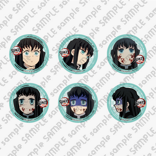 鬼滅の刃 SEGAコラボカフェ セガ たい焼き 缶バッジ 時透無一郎 鬼滅の