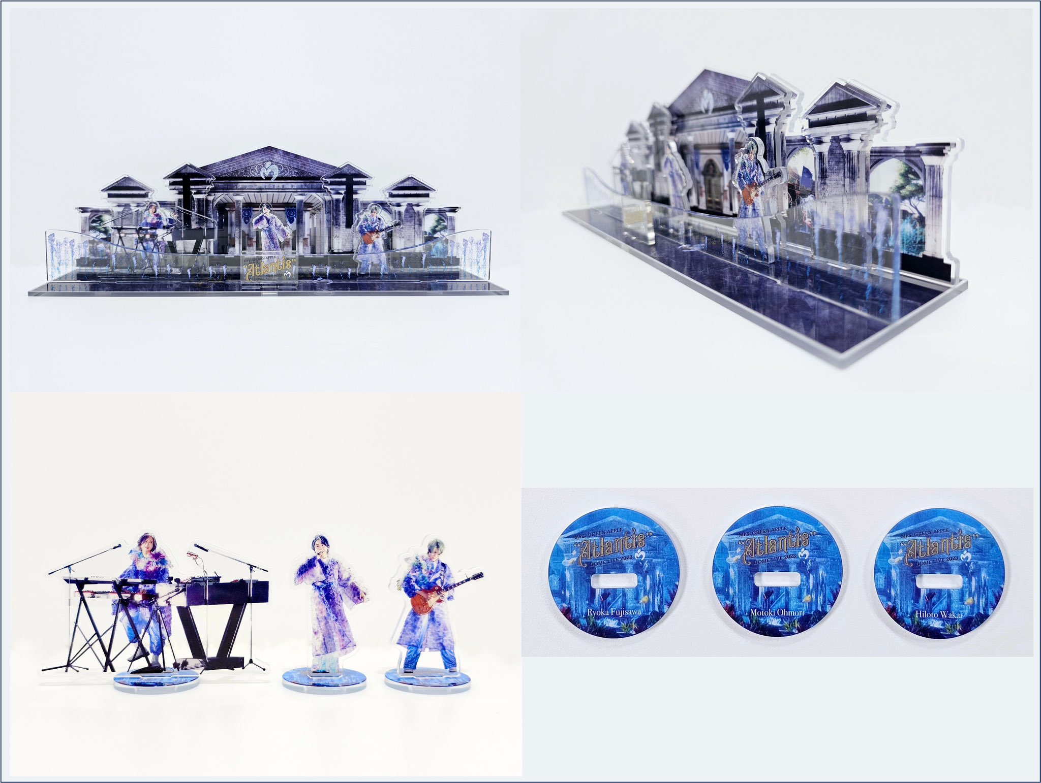 ミセスグリーンアップル Atlantis ノアの方舟 アクリルスタンド セット