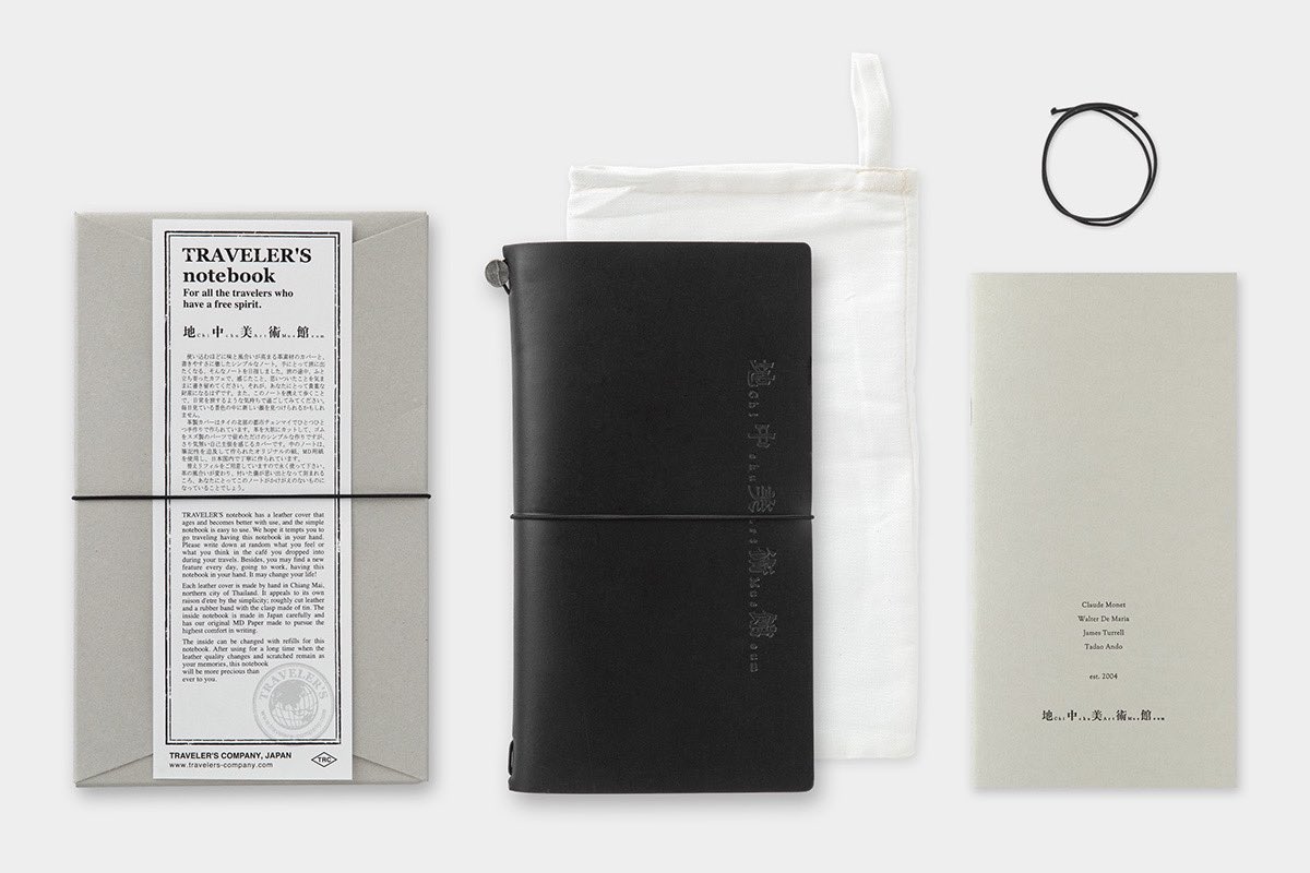 トラベラーズノー リフィル 小樽 限定 東京 地中美術館 トップ 新品