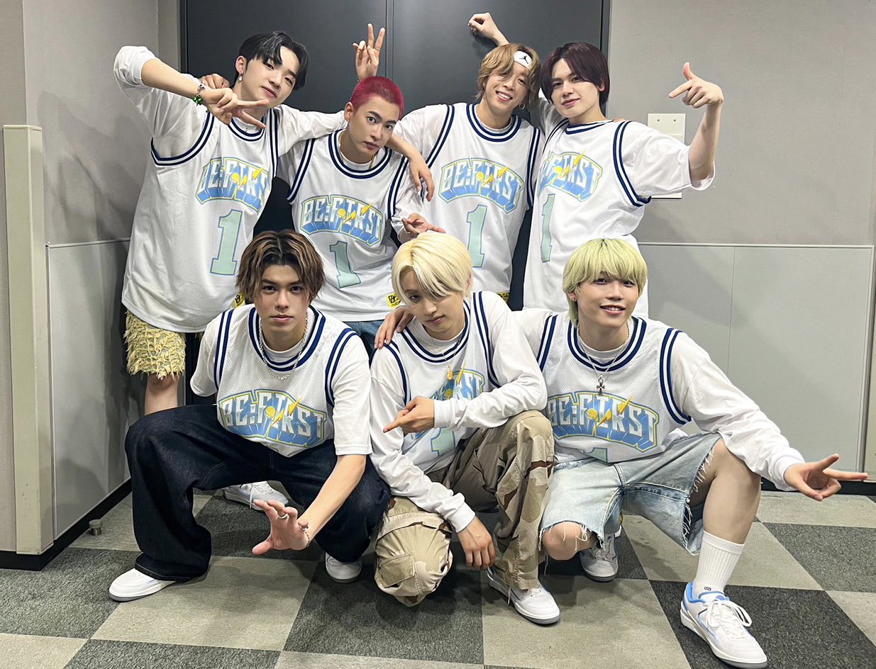 BE:FIRST ビーファースト オリジナルバスケットボールジャージ BE