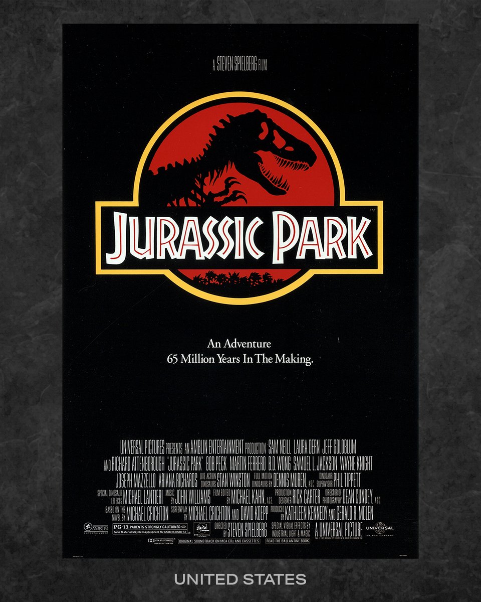 ◤◢◤◢◤◢◤◢◤◢◤◢◤◢ 『#ジュラシック・パーク』 🎥𝟏𝟗𝟗𝟑