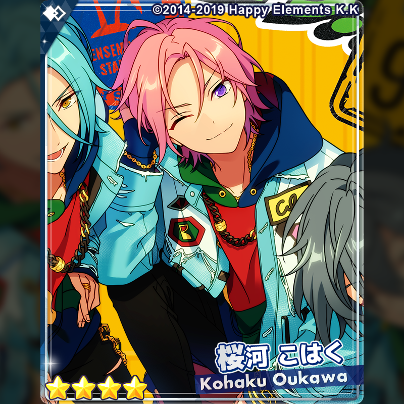 桜河こはく スクエア缶 Crazy:B 桜河こはく(Crazy：B)】 あんさんぶる