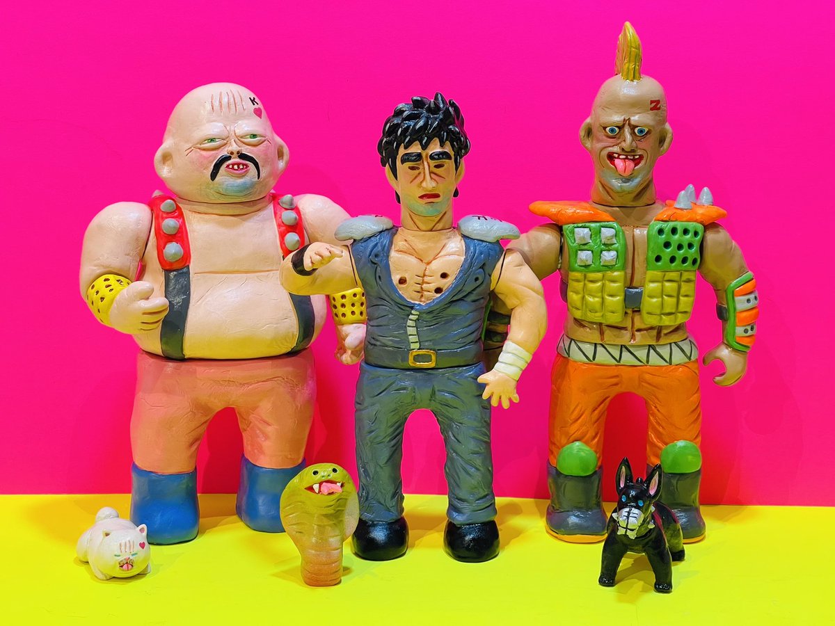 ワンフェスの海洋堂ブースで公開されております。 デハラユキノリ