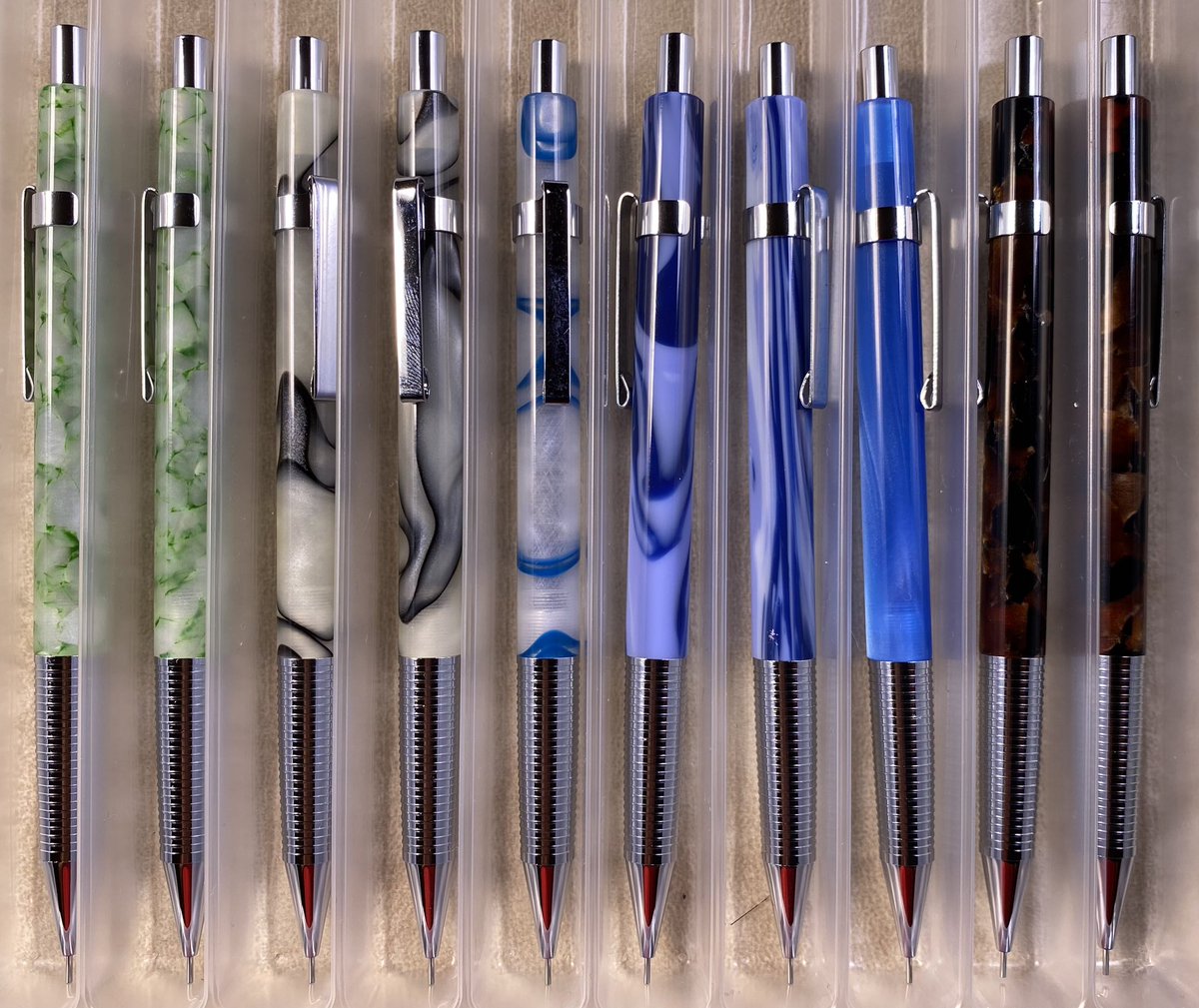 クラフトエー アクリル シャーペン ブルー 201 クラフトエー アクリル