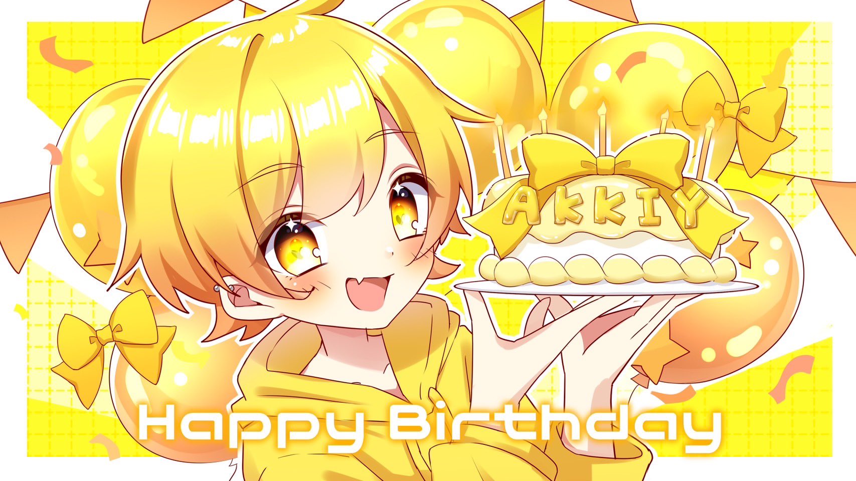 からつけあっきぃ バースデーグッズ AMPTAKxCOLORS」あっきぃ BIRTHDAY