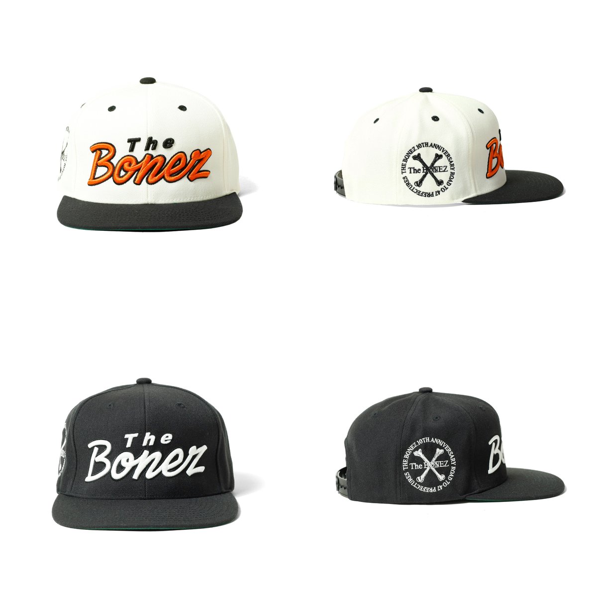 着用】 10th Anniversary Flat Visor cap PRICE : ¥5.800-(in tax