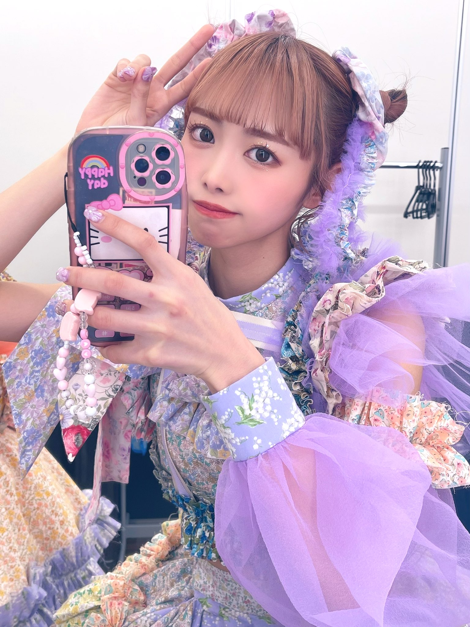 FRUITS ZIPPER 仲川瑠夏 パーカー フルーツジッパー 仲川瑠夏 推しアピ