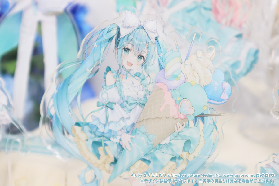 初音ミク 楽天コレクション 16th グリッター缶バッジ さくらしおり