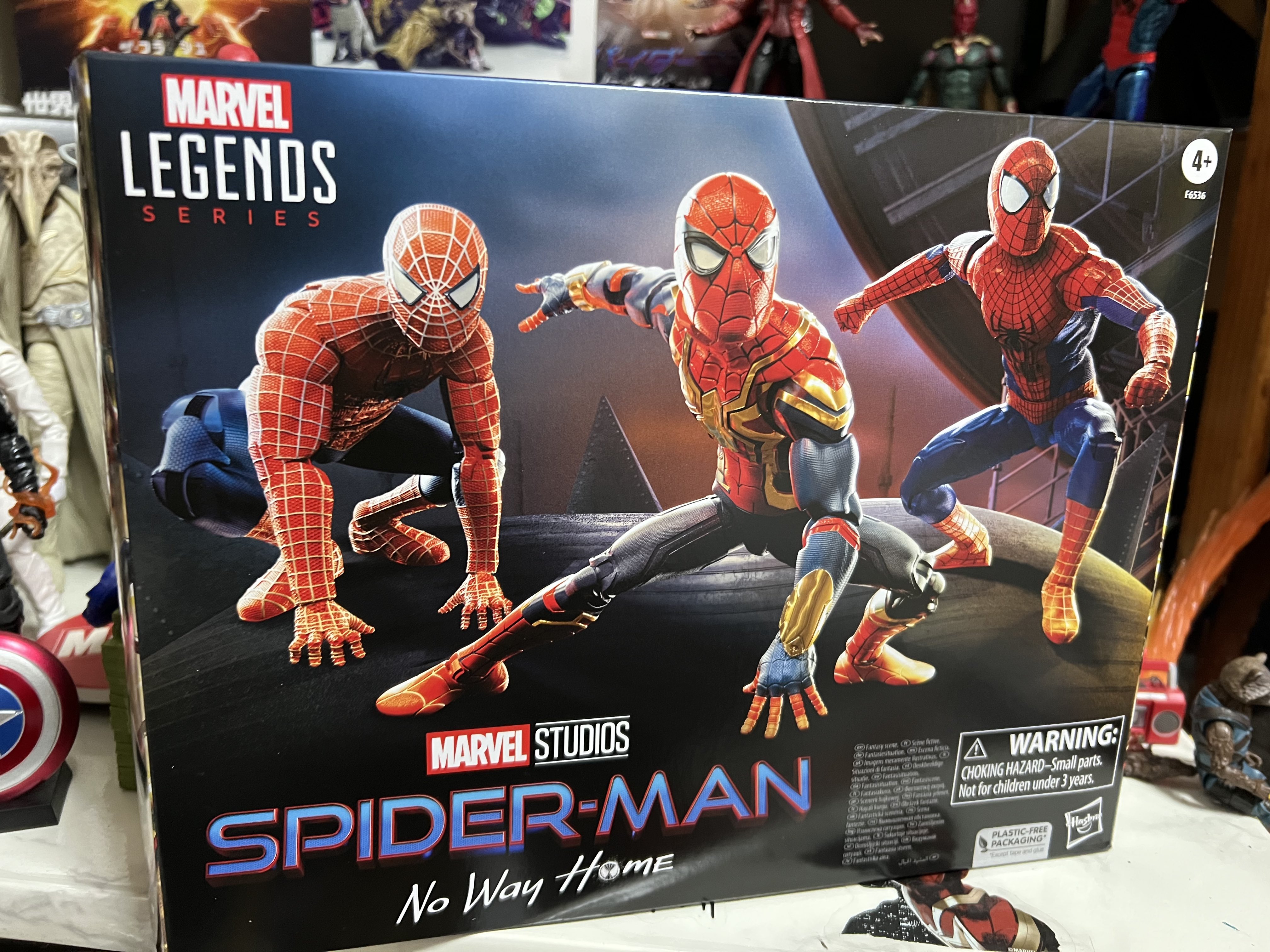 マーベルレジェンド スパイダーマン NO WAY 3パック 中古 Marvel