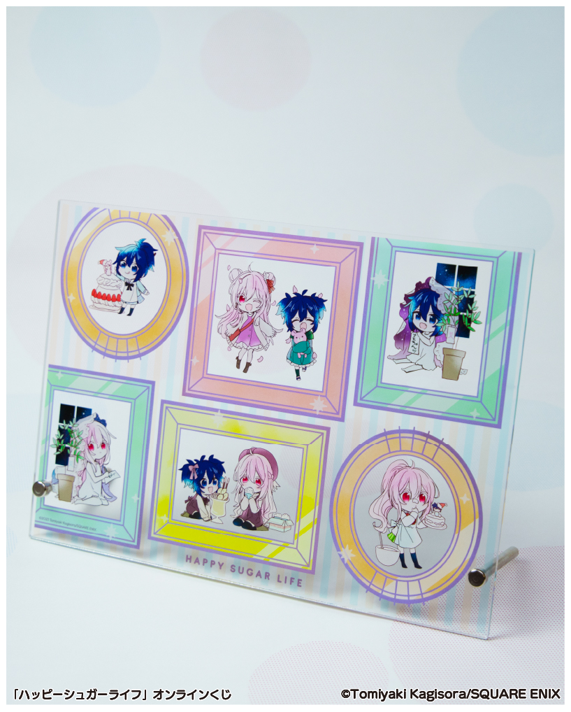 ハッピーシュガーライフ 楽天コレクション くじ D賞 缶バッジ 7個