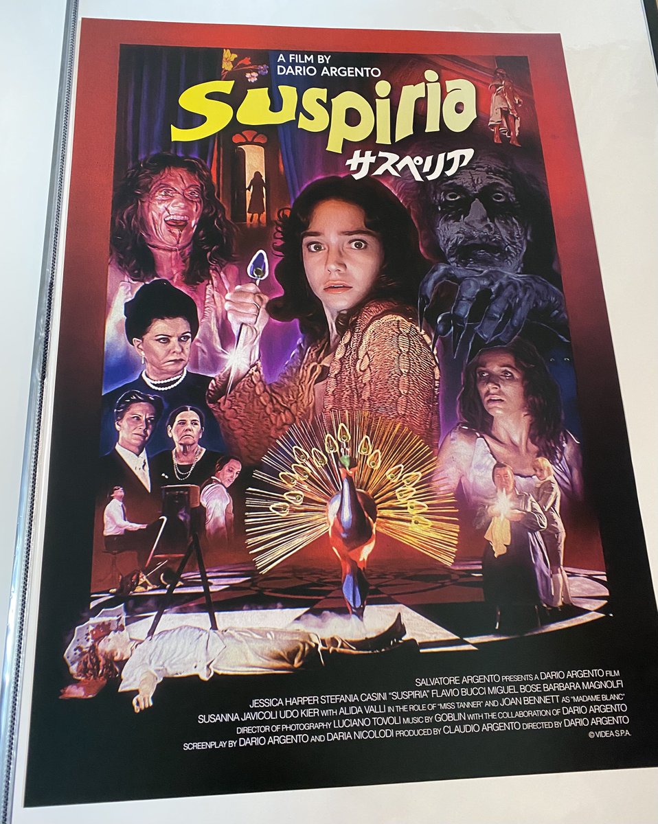 映画館用両面ポスター】サスペリア / Suspiria 希少品 映画館用両面
