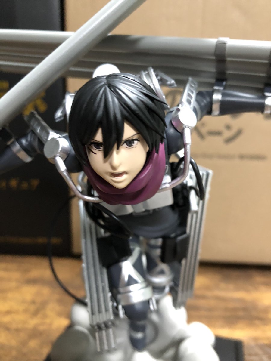 進撃の巨人×docomo 限定フィギュア「ミカサ」