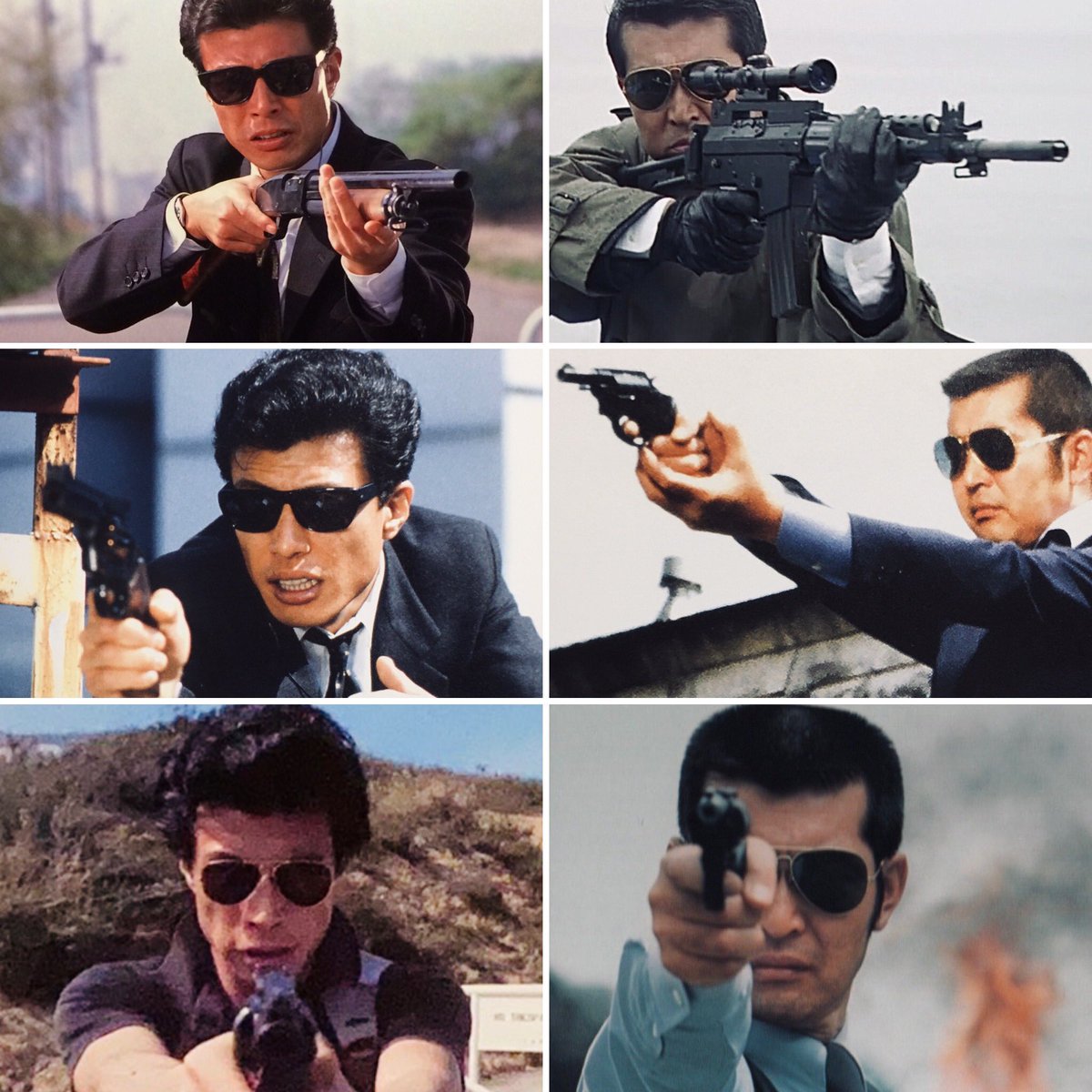 舘ひろしゴリラ鼈甲ブロータイプサングラス この写真、ゴリラ警視庁