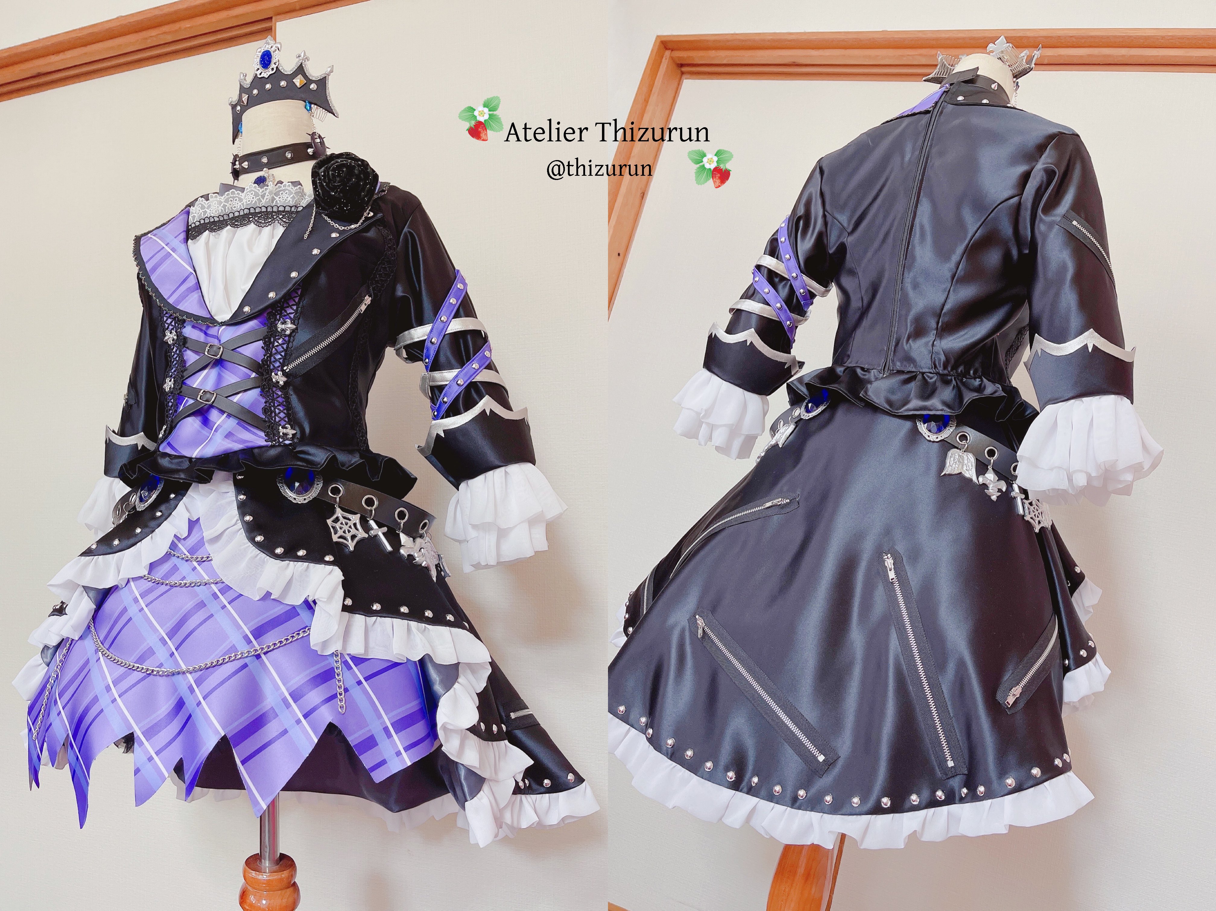 rina】氷上スミレ ブルーエンプレスコーデ TINAMI - ［モデル］氷上