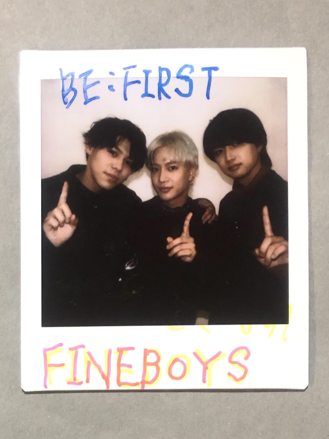 BE:FIRST Bye-Good-Bye 直筆サイン入りワイドチェキ BE:FIRST Bye-Good