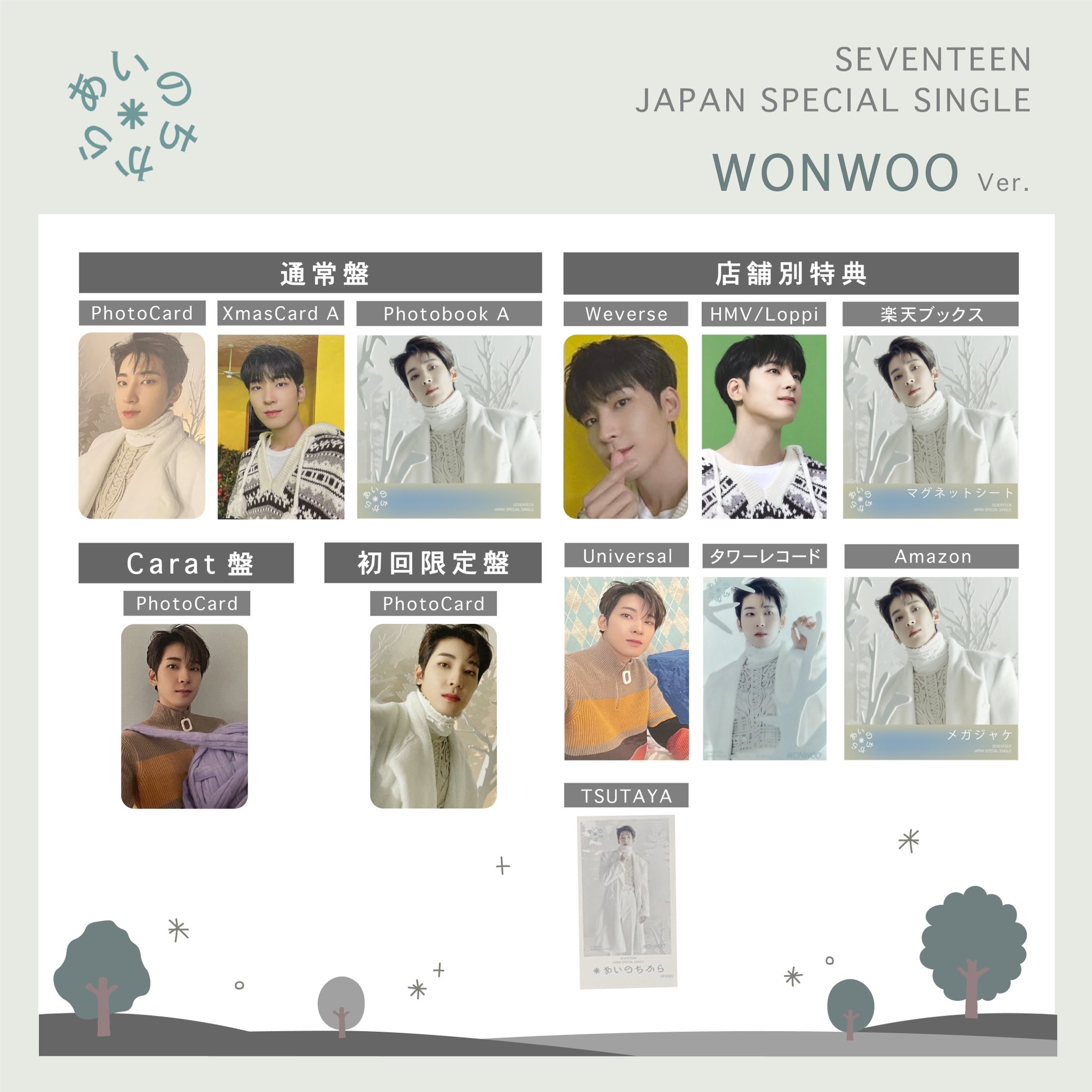 seventeen セブチ セブチカフェ 2020 cafe コースター ウォヌ