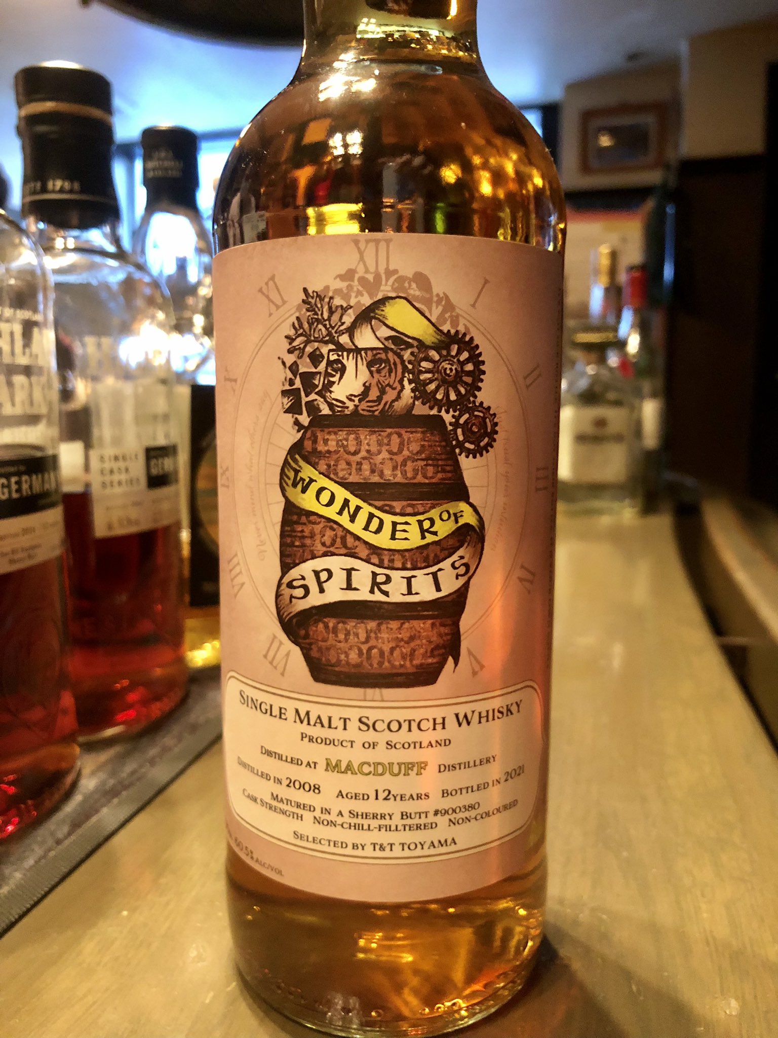 マクダフ 2008 12年 ワンダーオブスピリッツ T&T TOYAMA