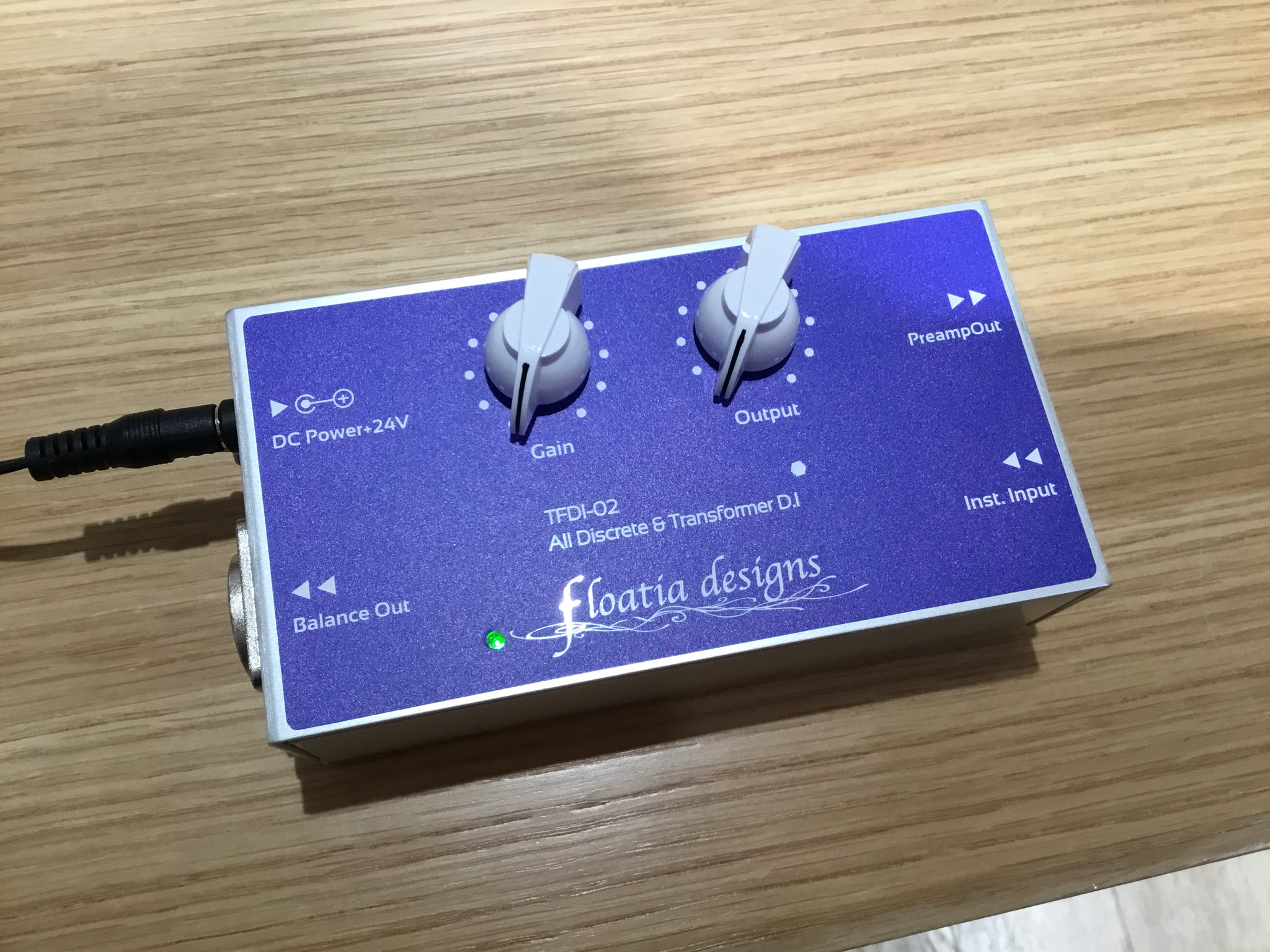 floatia designs / FETD-02L ベース用プリアンプ