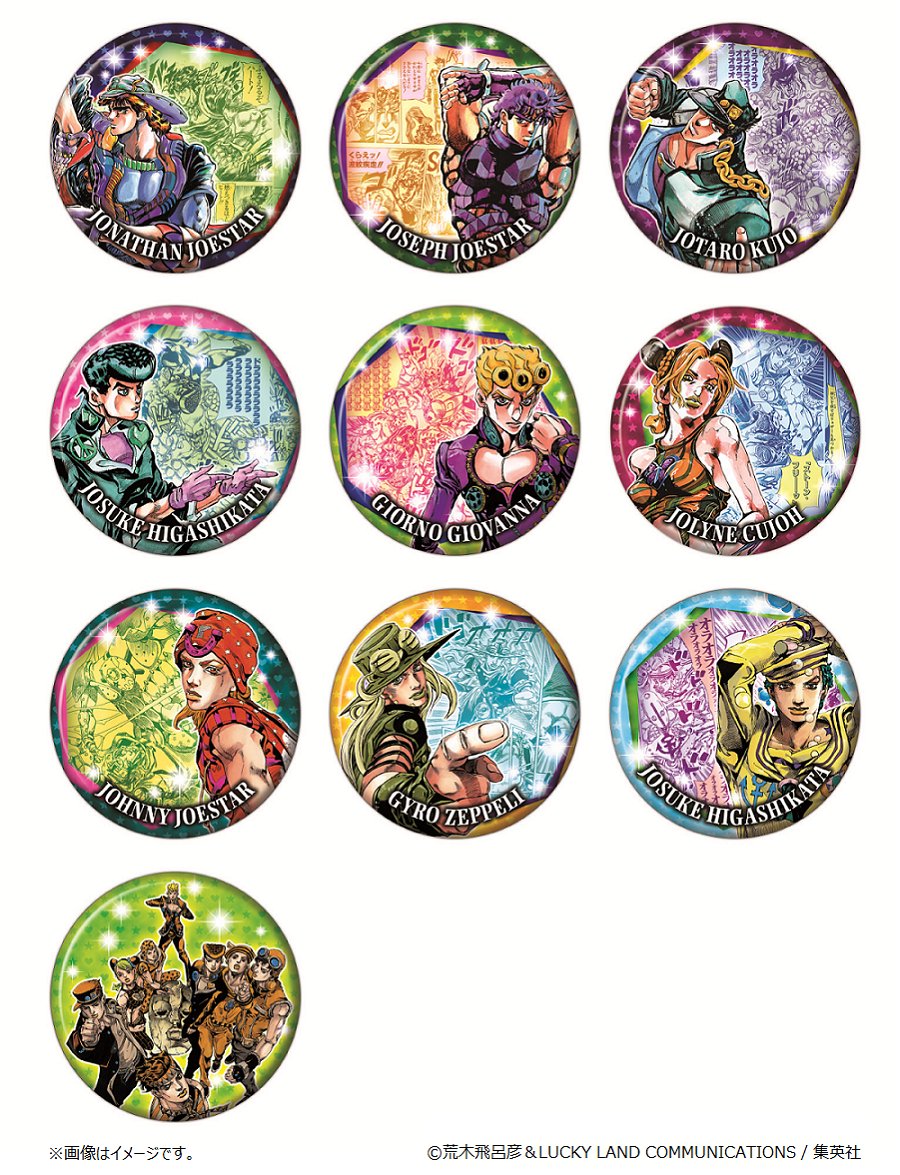 ジョジョ コレクション缶バッジHEROES ジョニィ・ジョースター ジョジョ コレクション缶バッジHEROES ジョニィ・ジョースター