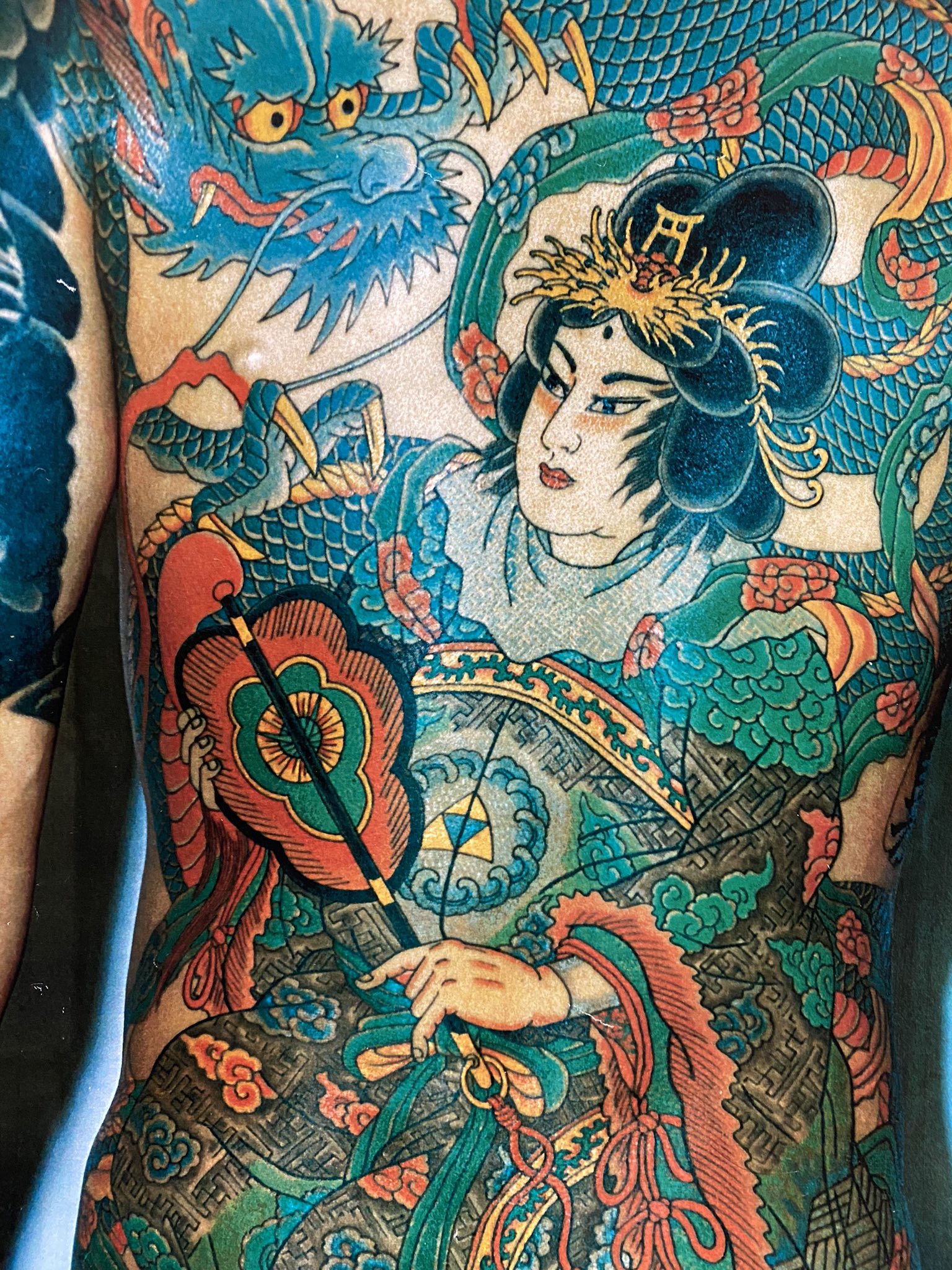 刺青原画 彫鉄 昭和 和彫 アート 刺青原画 彫鉄 昭和 和彫 アート