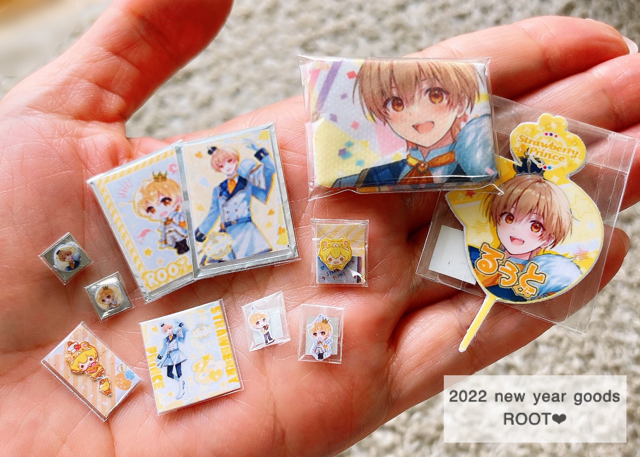 すとろべりーぷりんす すとぷり るうとくん 缶バッジ 10個セット