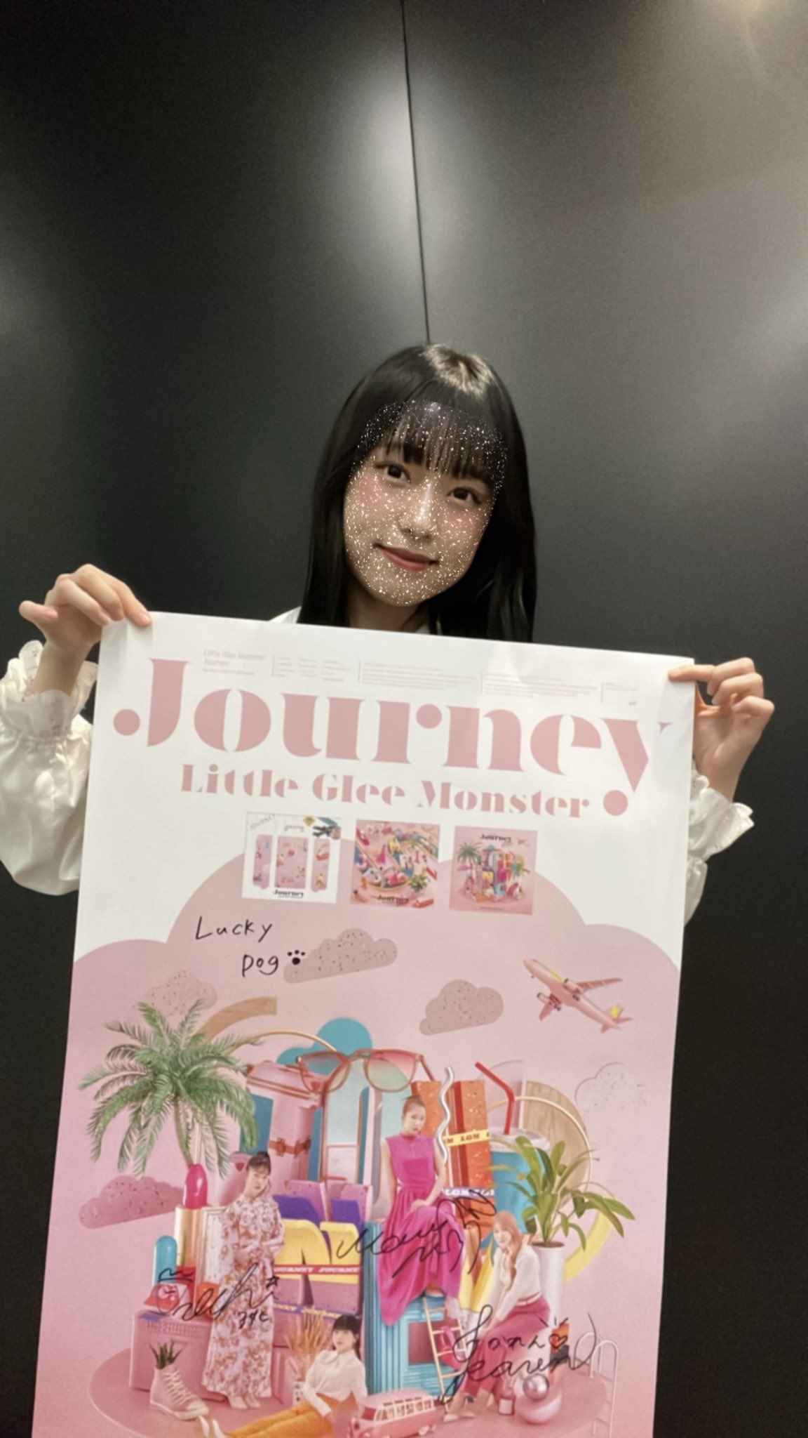 Little Glee Monster サイン入りポスター Little Glee Monster