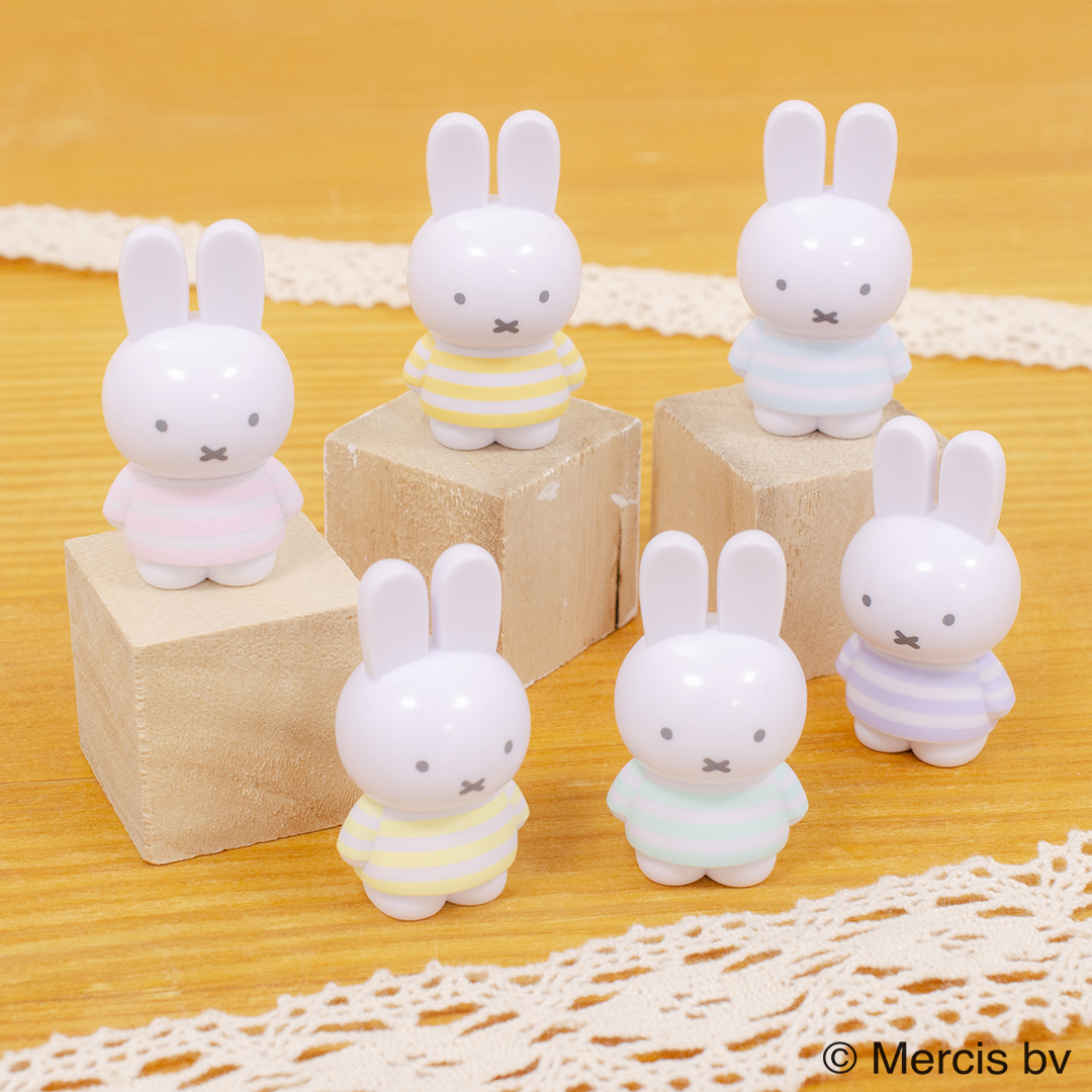 ミッフィーテトラフィビッツにかわいいボーダー柄が登場！ 沢山集めて