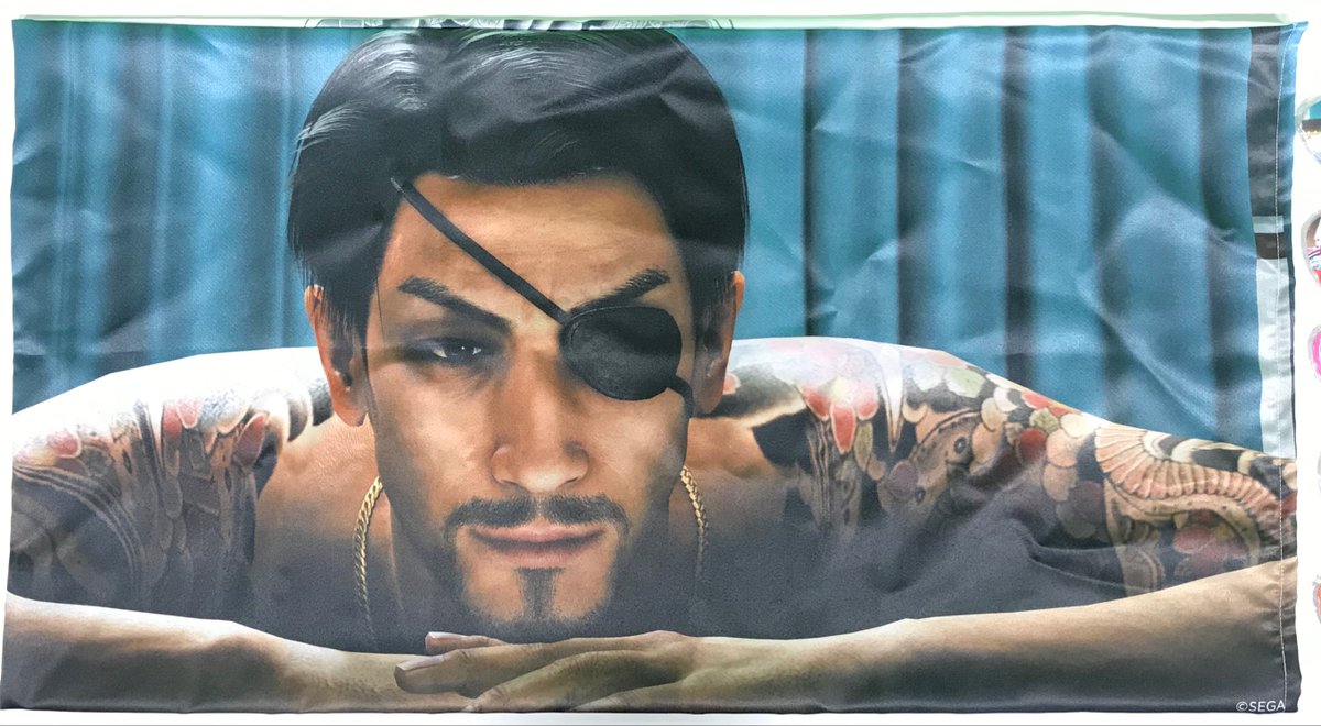 真島吾朗 誕生日記念くじ🎯 そしてB賞「遭遇率アップ枕カバー」 これは