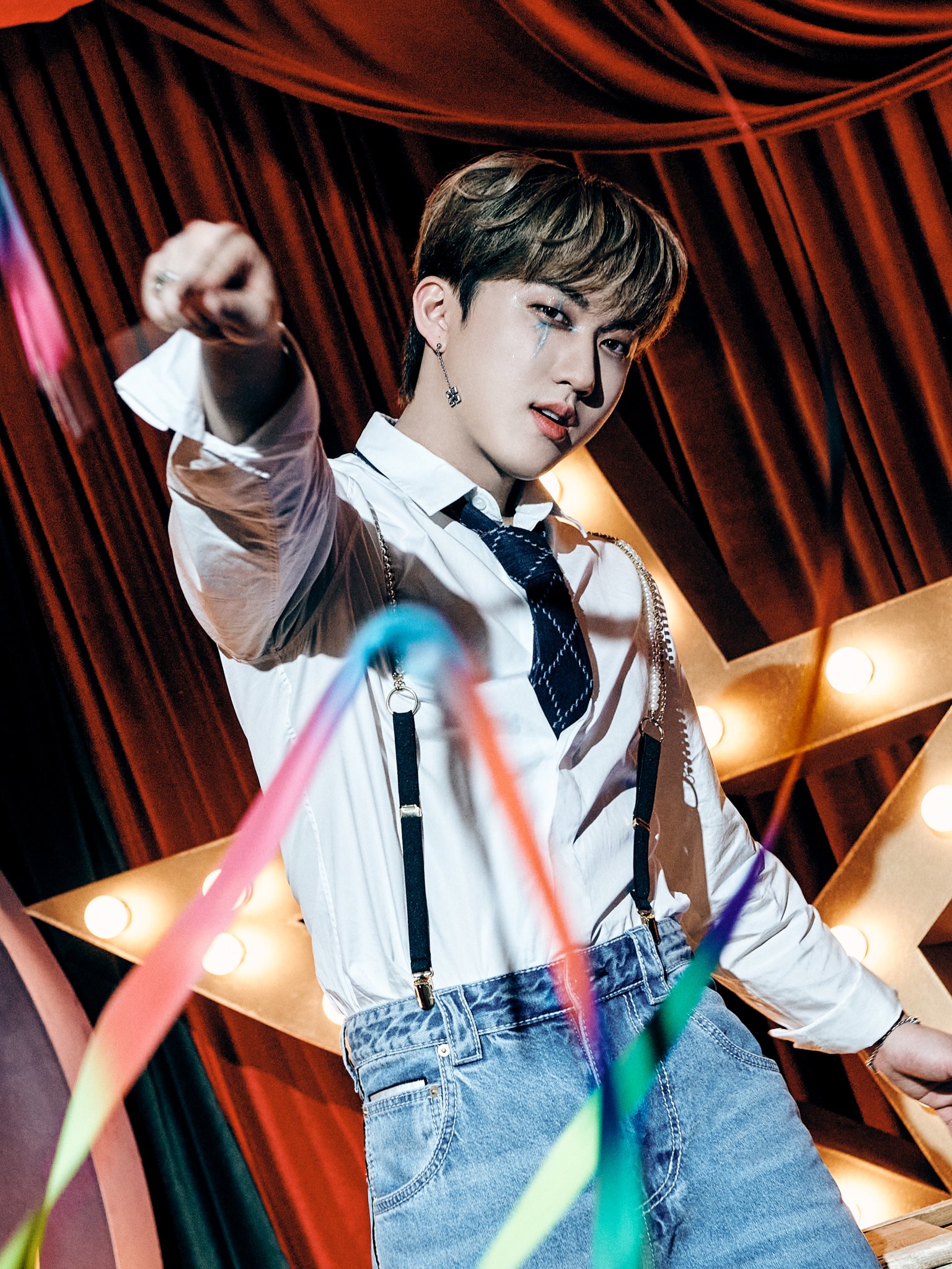 straykids miroh ヒョンジン サノク 事前収録 生写真 アウト