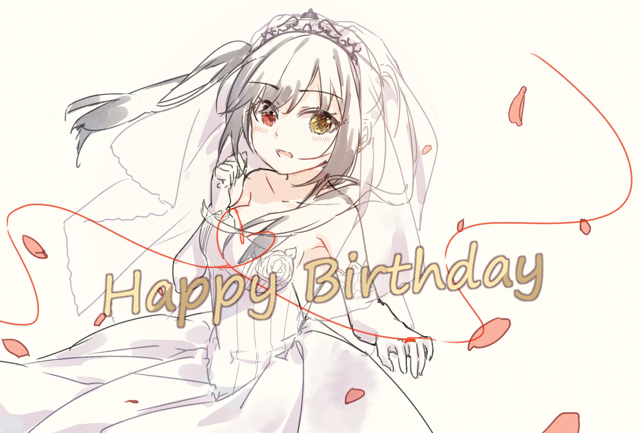 WS Happy Birthday 狂三 デアラCXチャレンジ PR+、PR Happy Birthday