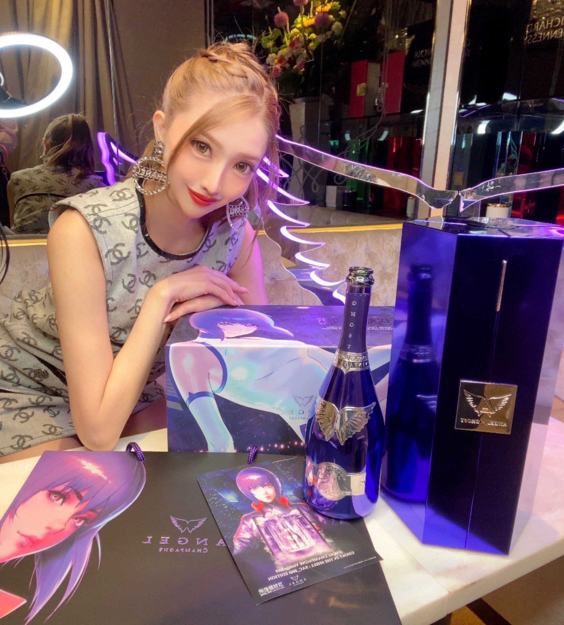 ANGEL CHAMPAGNE NV Demi Sec Limited Halloween - ANGEL CHAMPAGNE