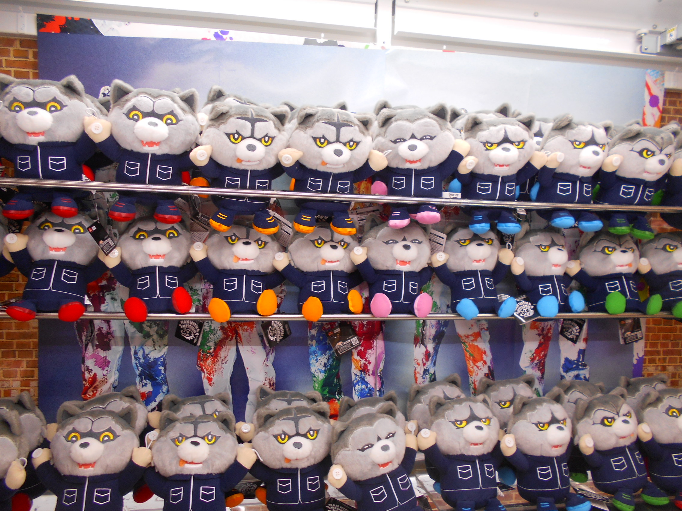 マンウィズアミッションぬいぐるみ5体セット MAN WITH A MISSION はぐ