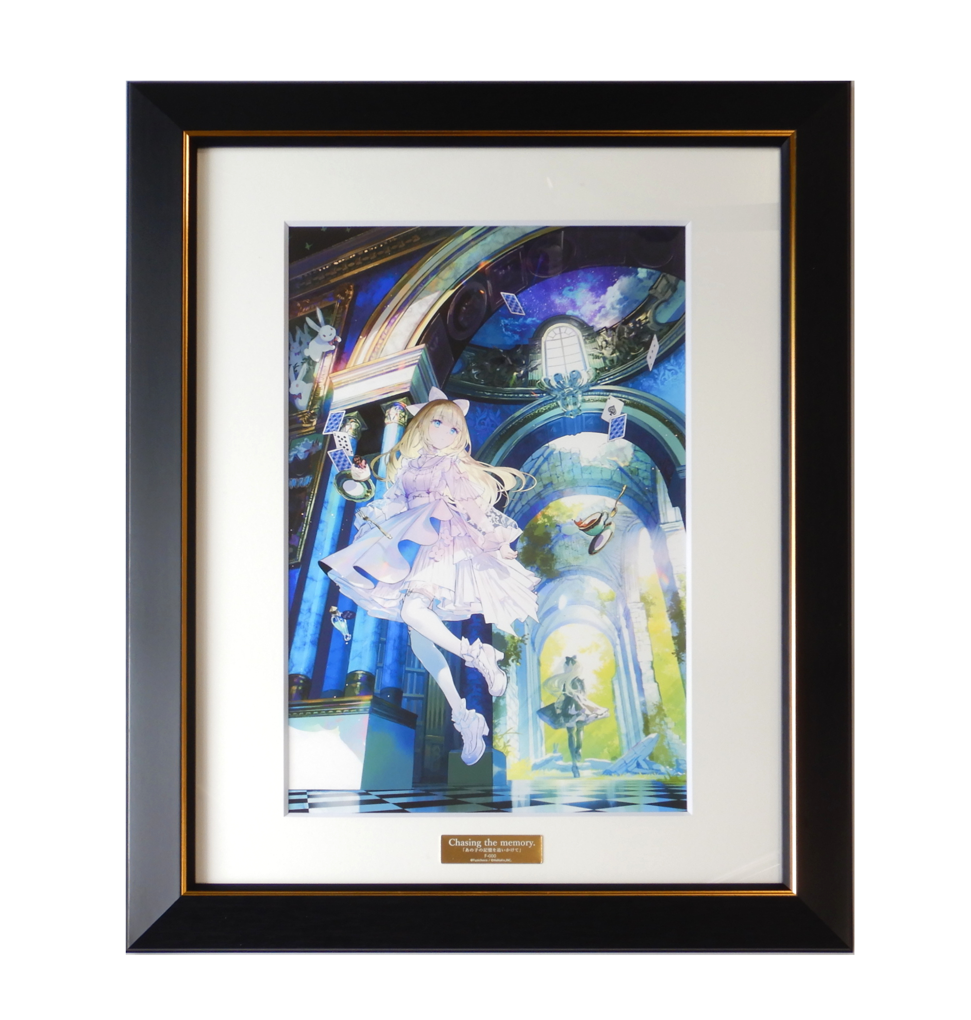 藤ちょこ 絵師100人展 シルキースエードB1タペストリー 『狐の嫁入り