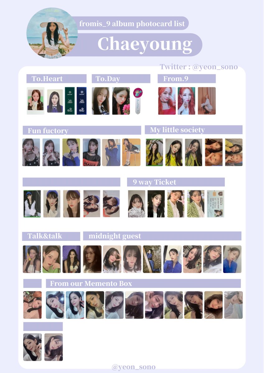 fromis_9 ジホン Now Tomorrow 入場特典トレカセット 2025年最新