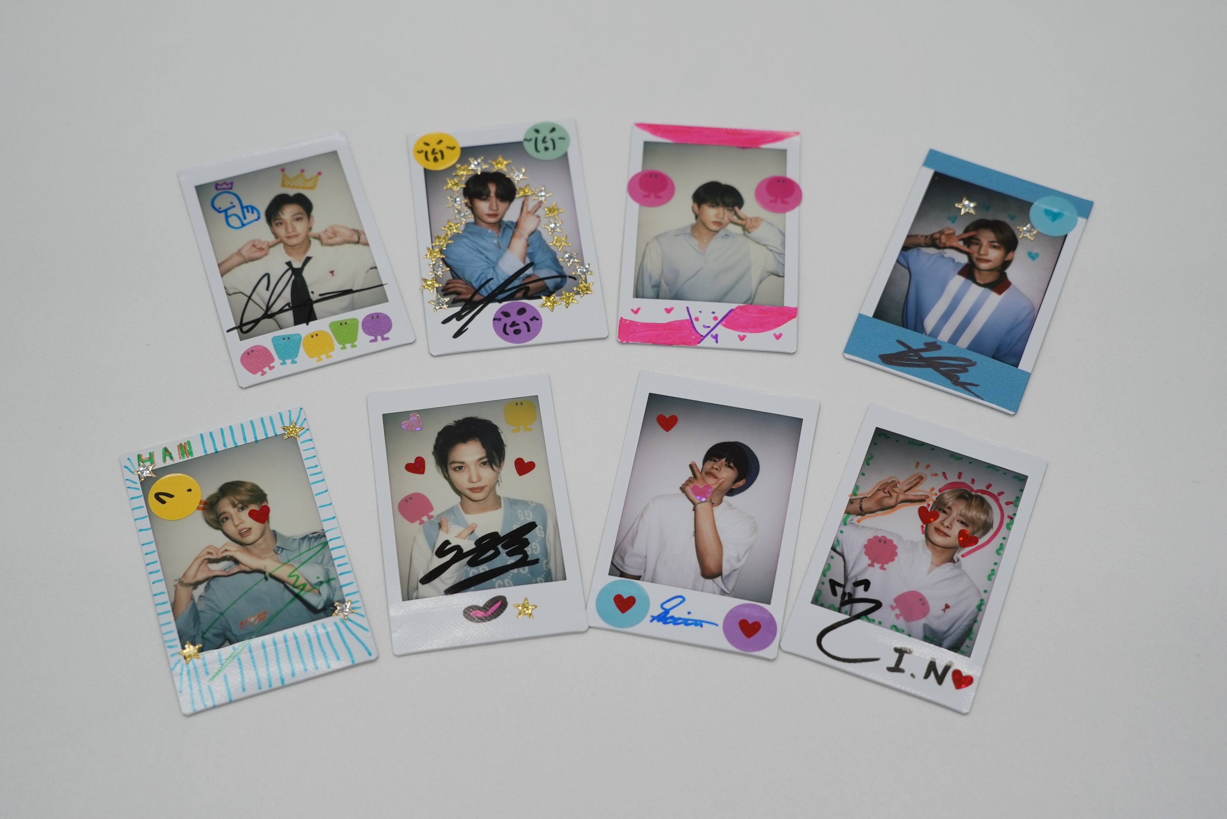 や*ま様 Stray Kids チャンビン 直筆サインチェキ straykids GO生