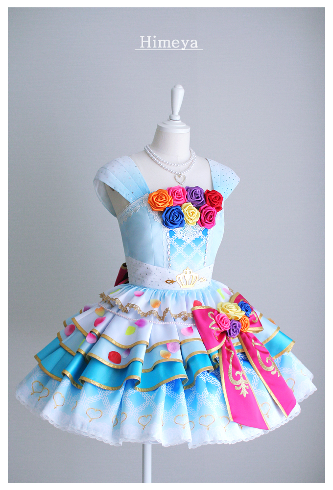 アイカツ ホワイトスカイヴェールコーデ 四枚セット 大空あかり