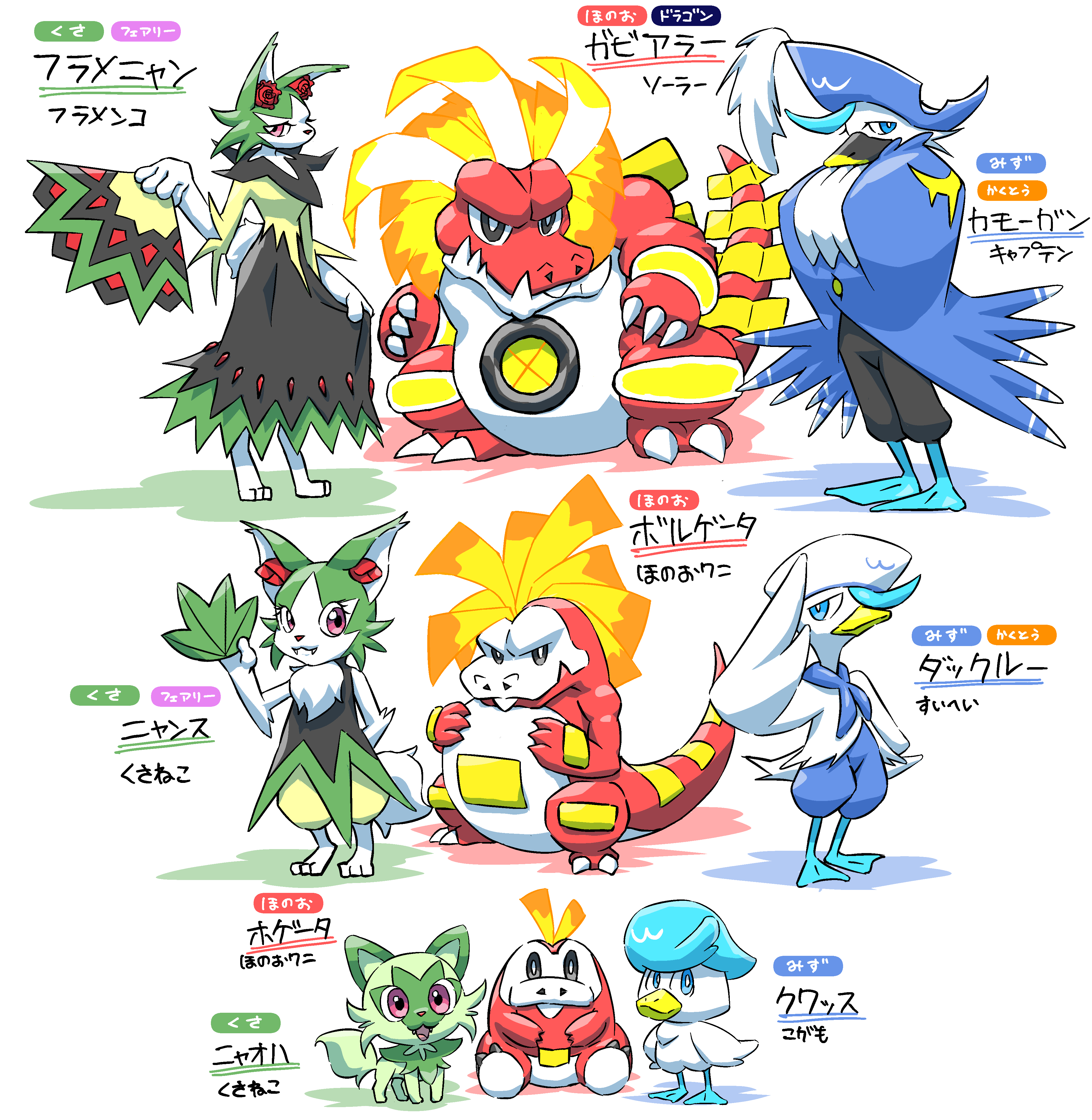 PSA10】連番 ニャオハ ホゲータ クワッス 進化ライン PSA10 9連番 御