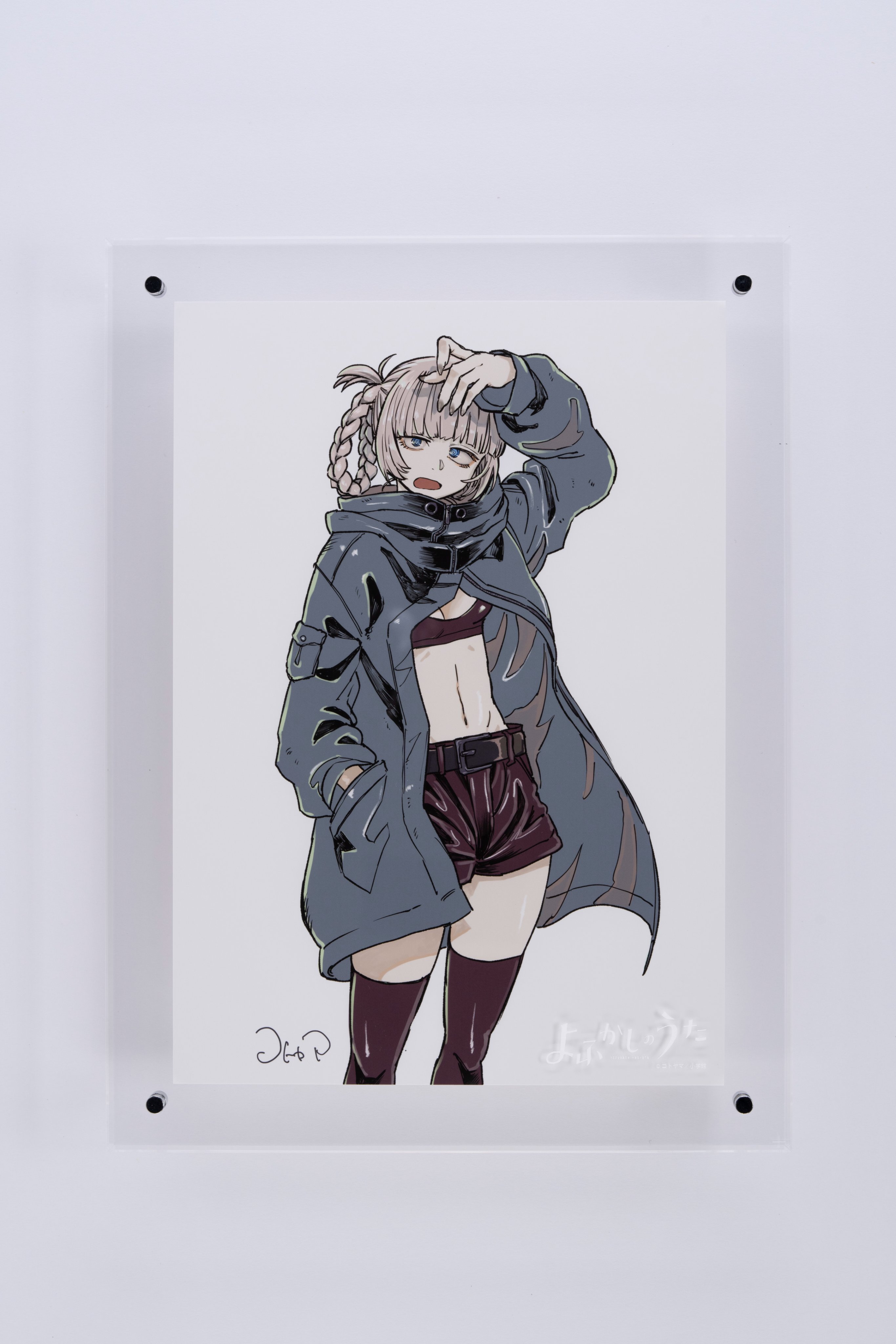 よふかしのうた 最高級複製原画 七草ナズナ（A4サイズ） よふかしのうた