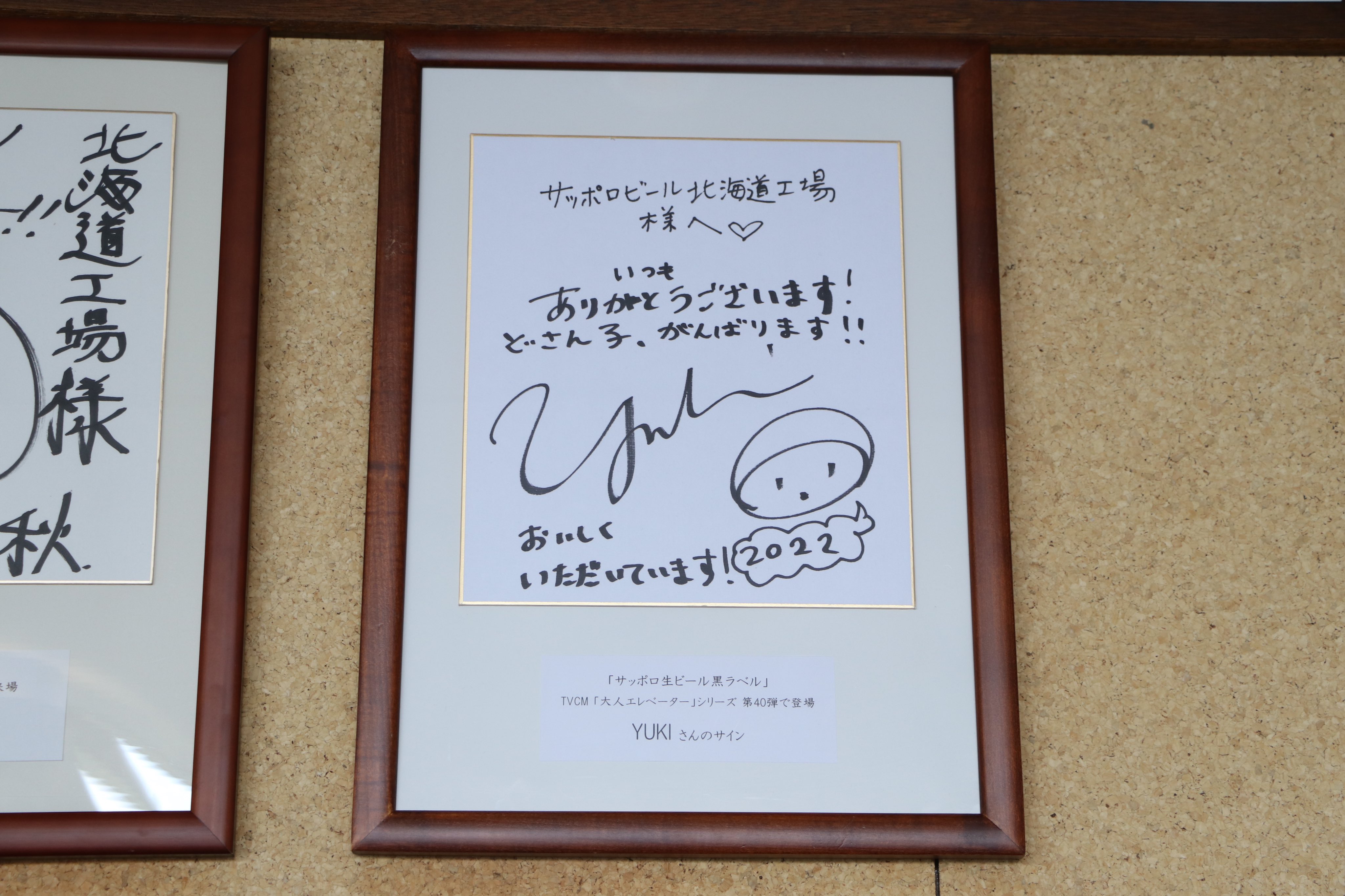 非売品】Judy and mary サイン色紙 YUKI 北海道ツアー 非売品】Judy